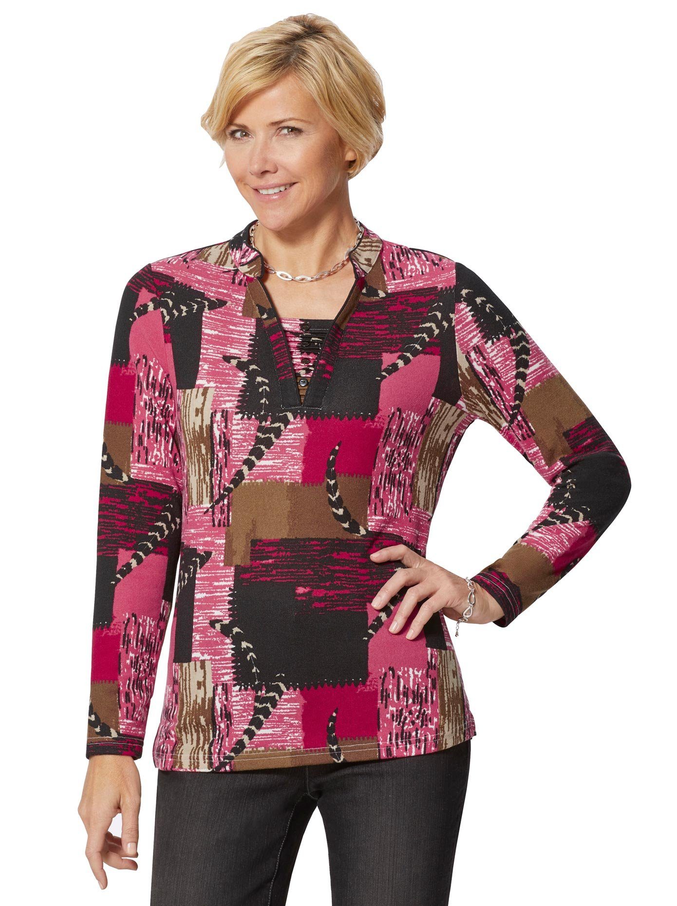 Classic Basics 2-in-1-shirt Wintershirt (1-delig)