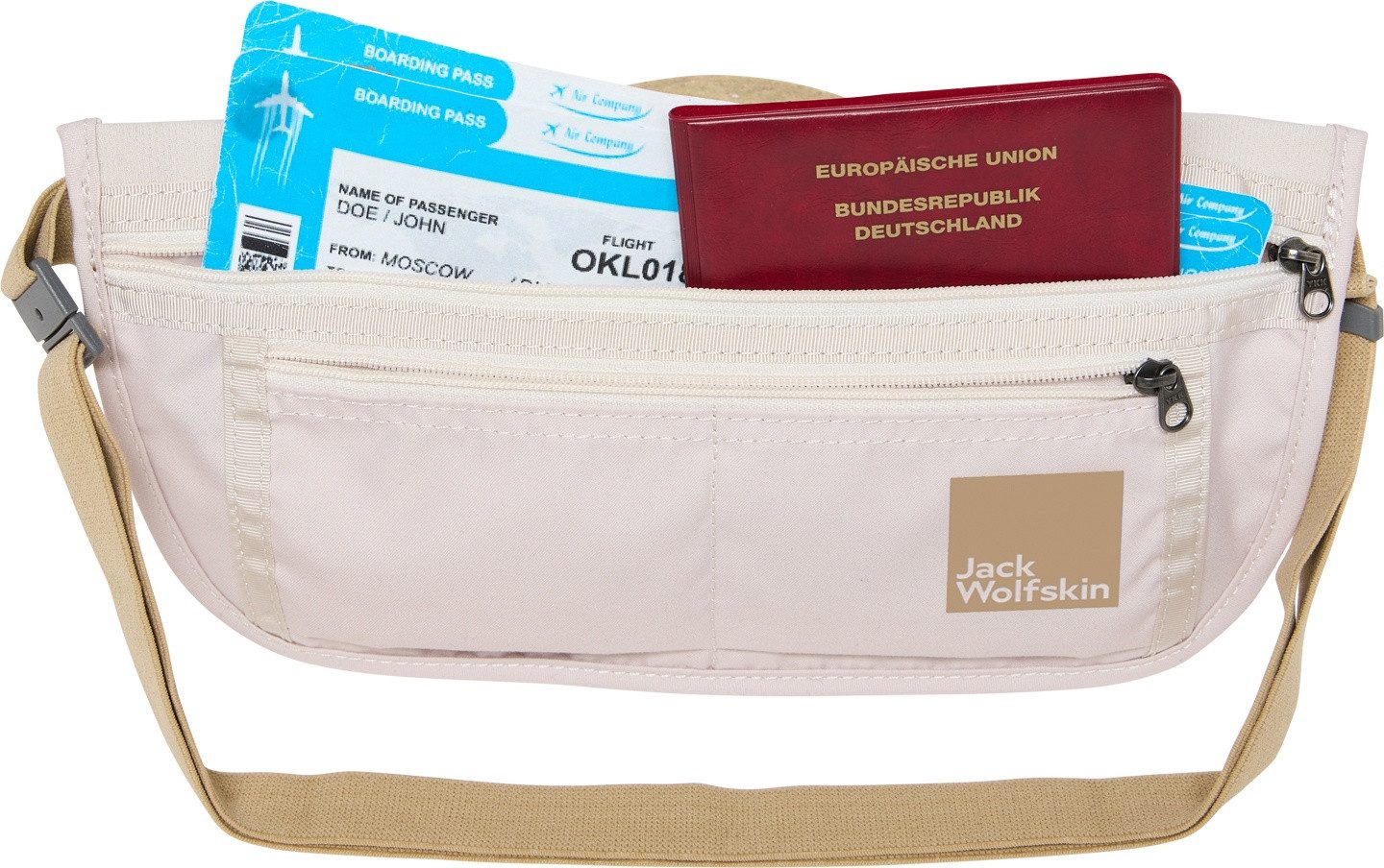 Jack Wolfskin Heuptasje DOCUMENT BELT DE LUXE