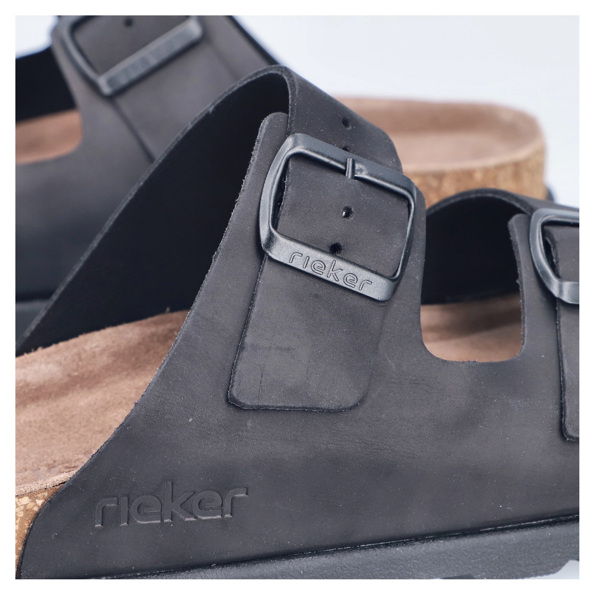 Rieker Slippers , zomer schoen, strand schoen, huisschoen met comfortabel voetbed