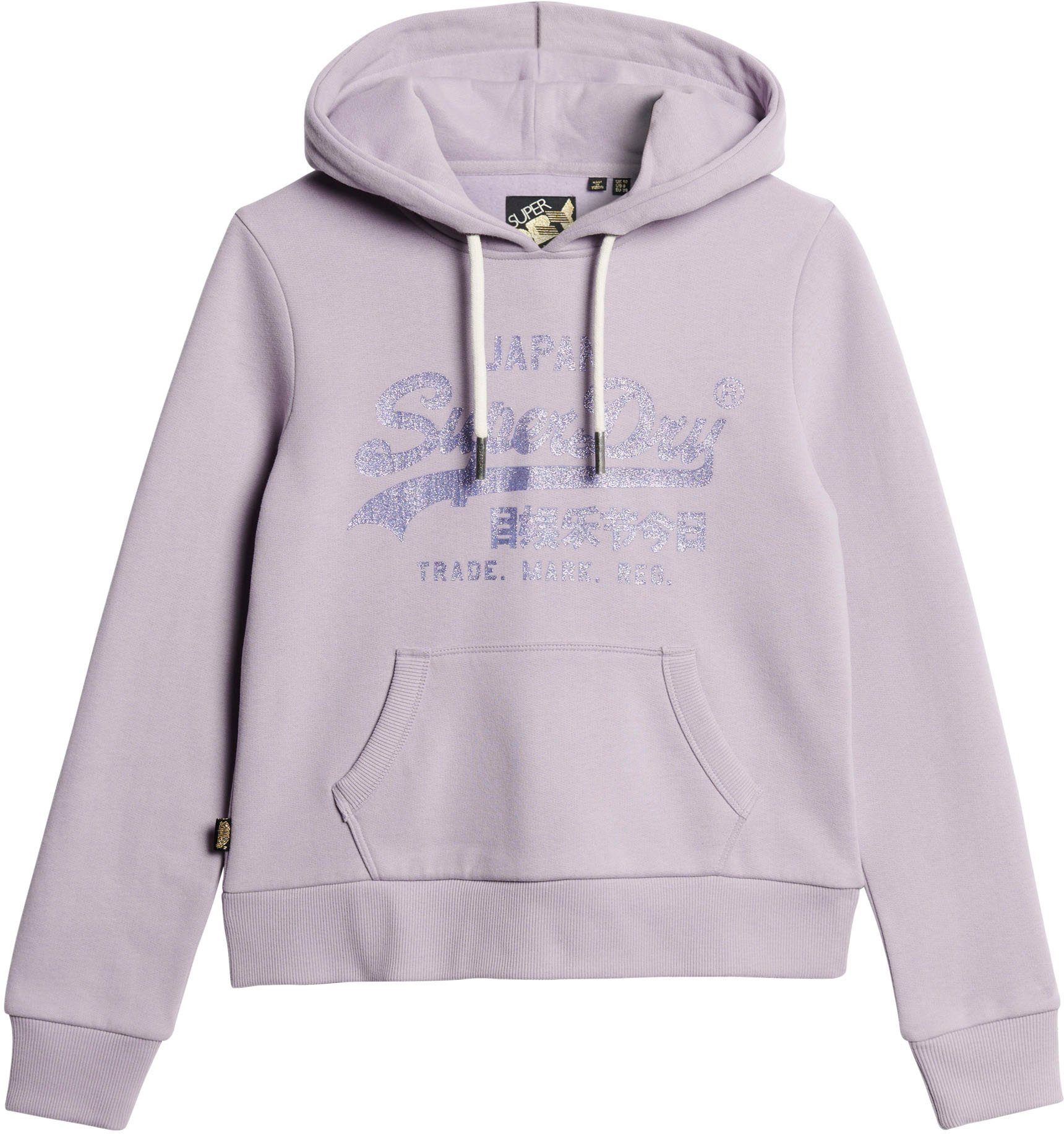 Superdry Hoodie METALLIC VL GRAPHIC HOODIE