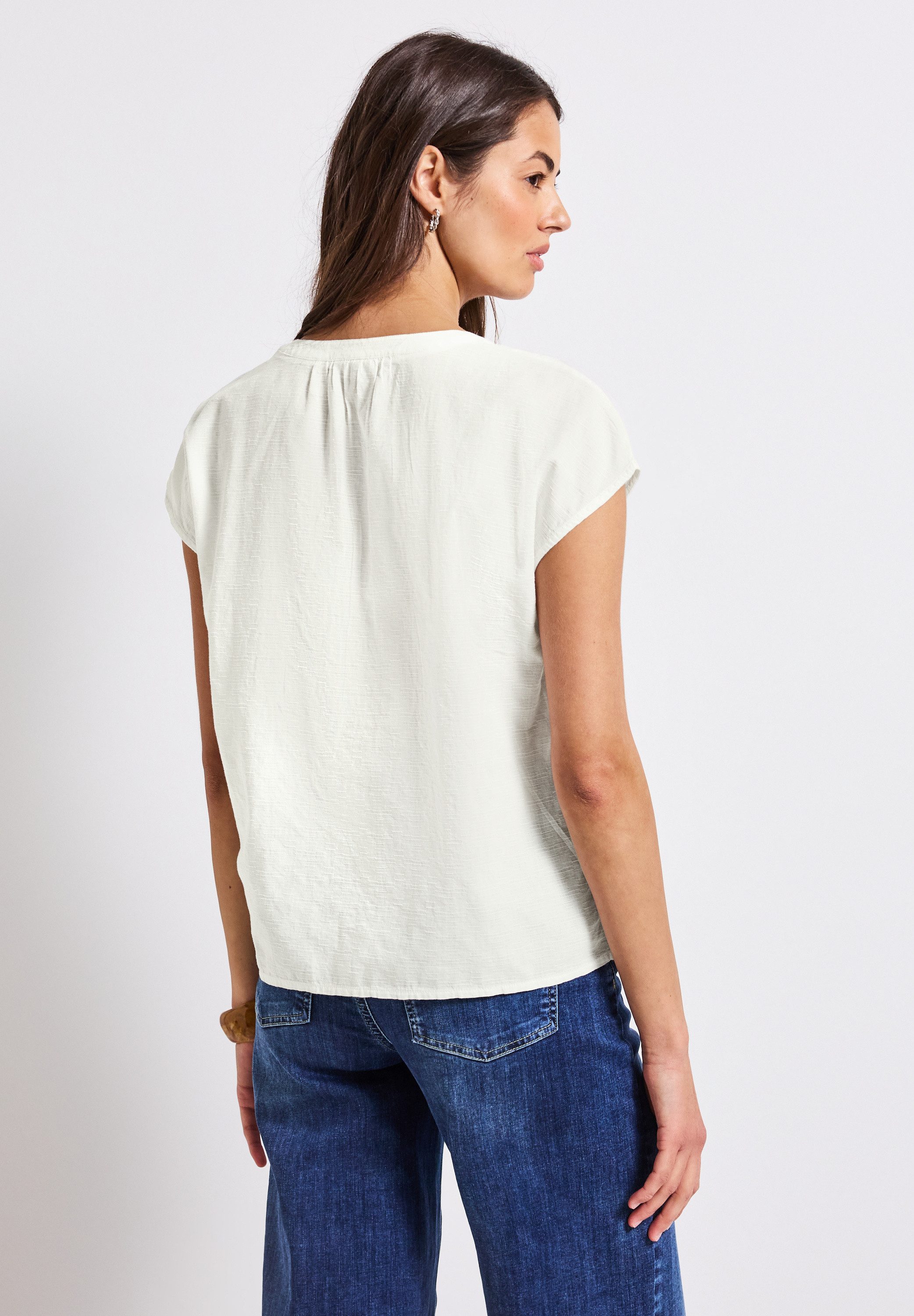 STREET ONE Shirtblouse met tape-details