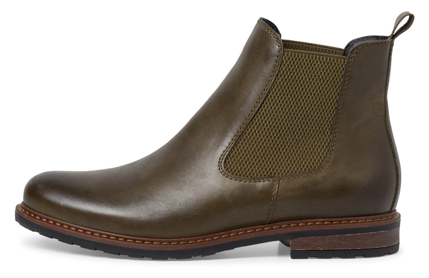 Tamaris Chelsea-boots , blokhak, businessschoen, comfortabele schoen, klassieke look, smalle vorm