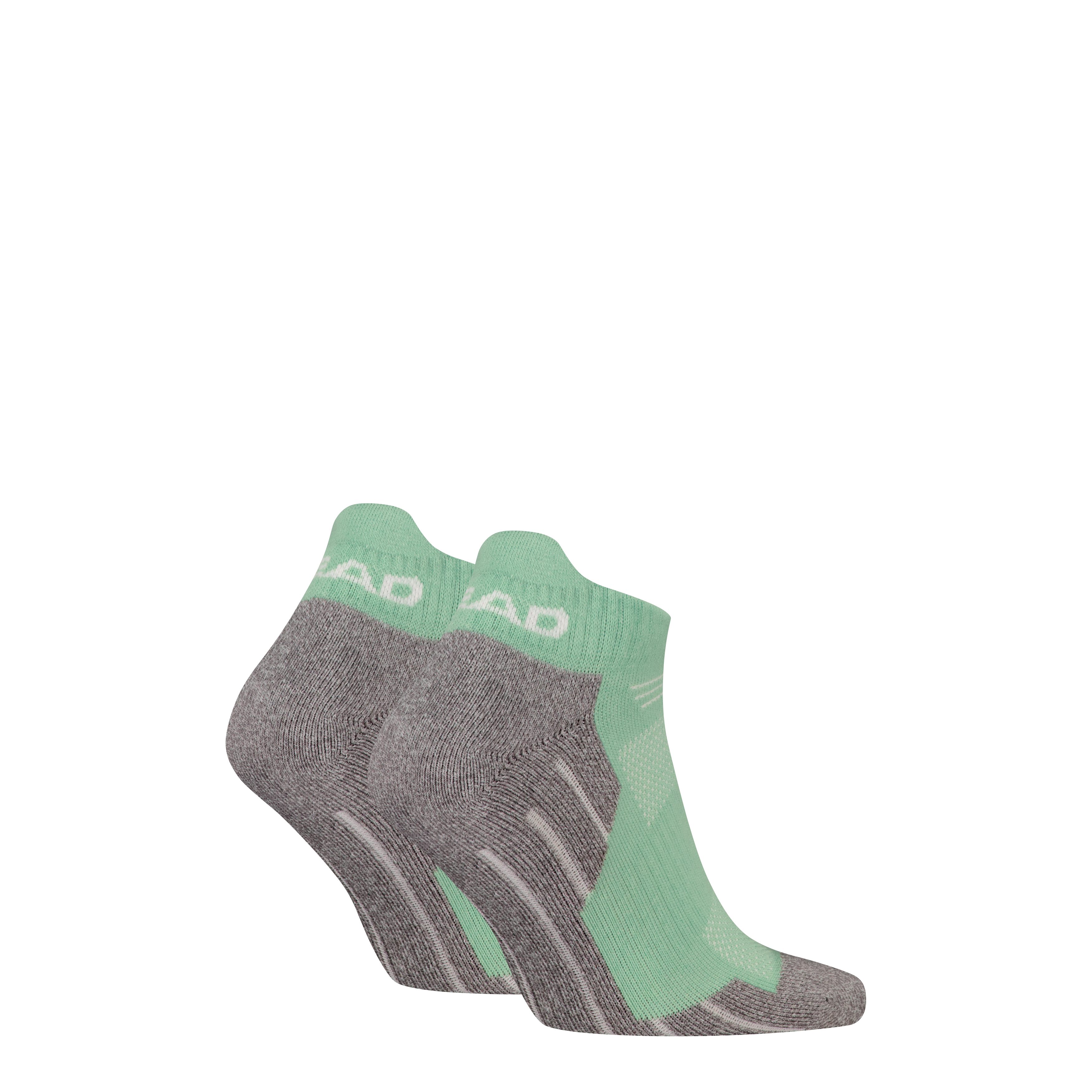 Head Sneakersokken HEAD HIKING ALL CLIMATES SNEAKER 2P (2 paar) unisex sokken maat 39-42 groen