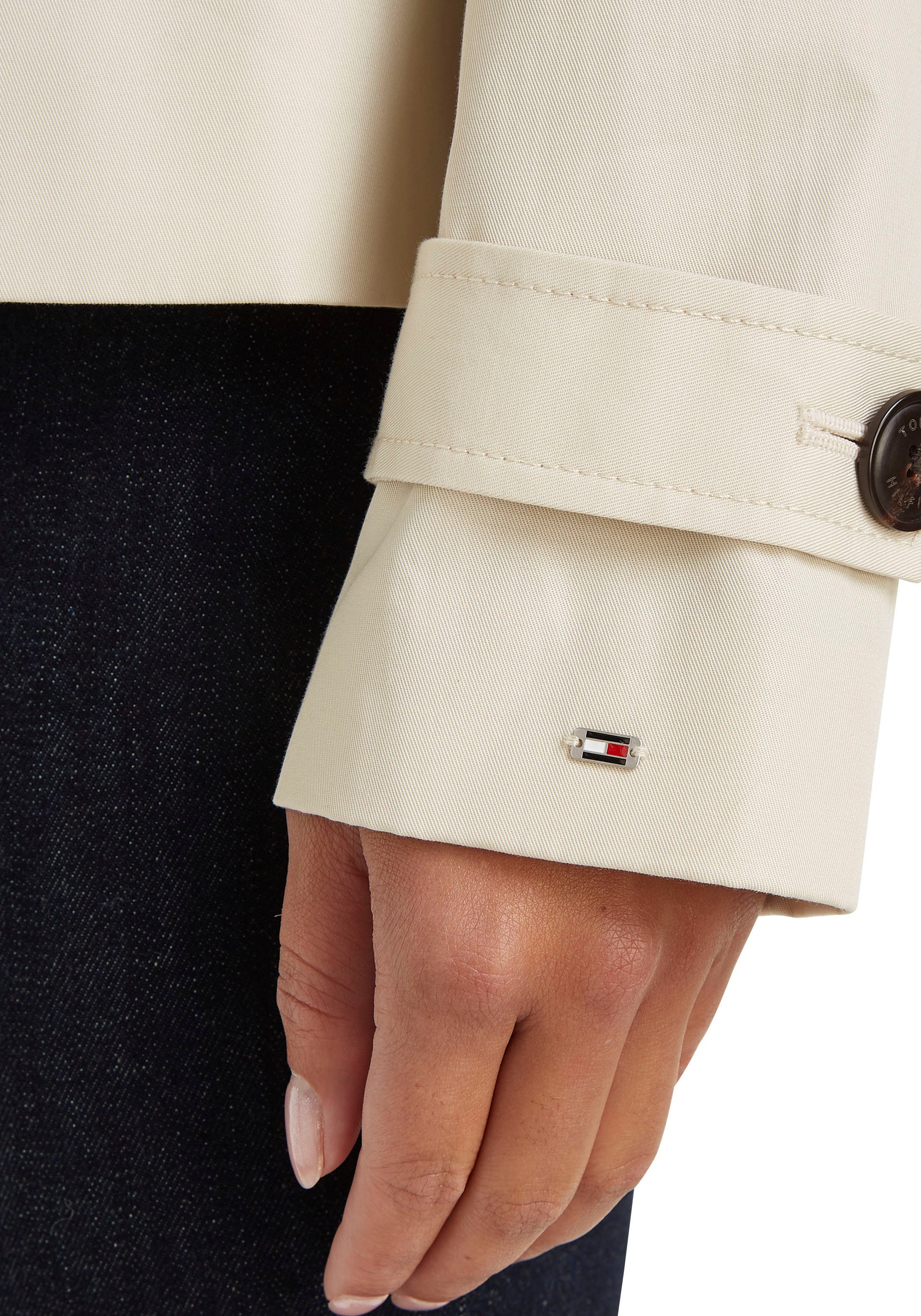 Tommy Hilfiger Kort jack COTTON SB SHORT TRENCH met typische trenchdetails