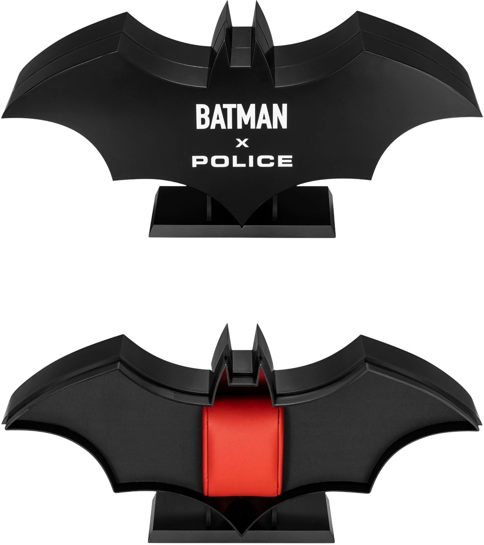 Police Kwartshorloge BATMAN DARK SIDE Armbandhorloge, herenhorloge, siliconen armband, analoog, datum