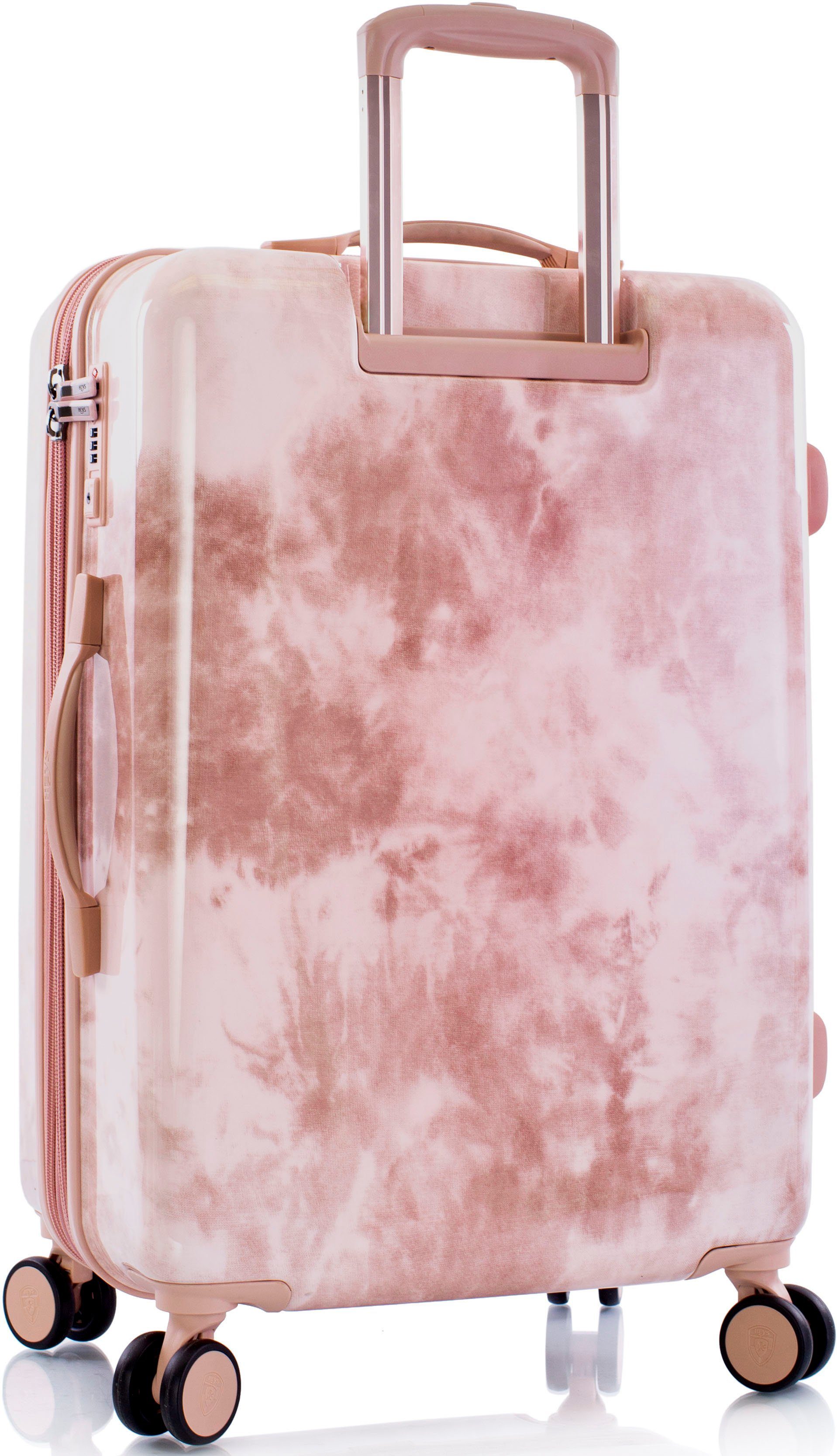 Heys Hardshell-trolley Tie-Dye pink, 66 cm Heys x Joachim Llambi reisbagage TSA-slot volumevergroting
