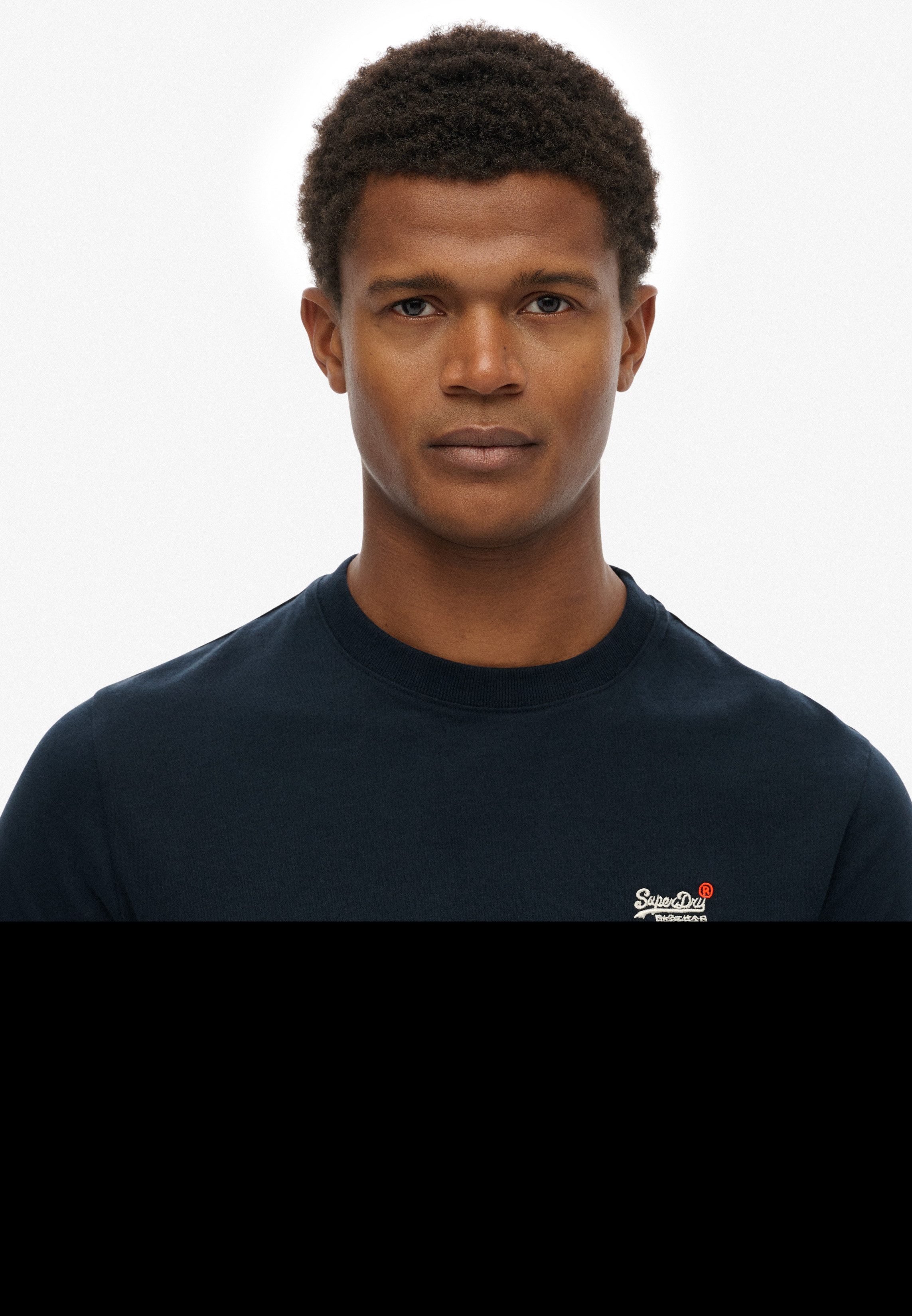 Superdry Shirt met ronde hals ESSENTIAL CONTRAST EMB TEE