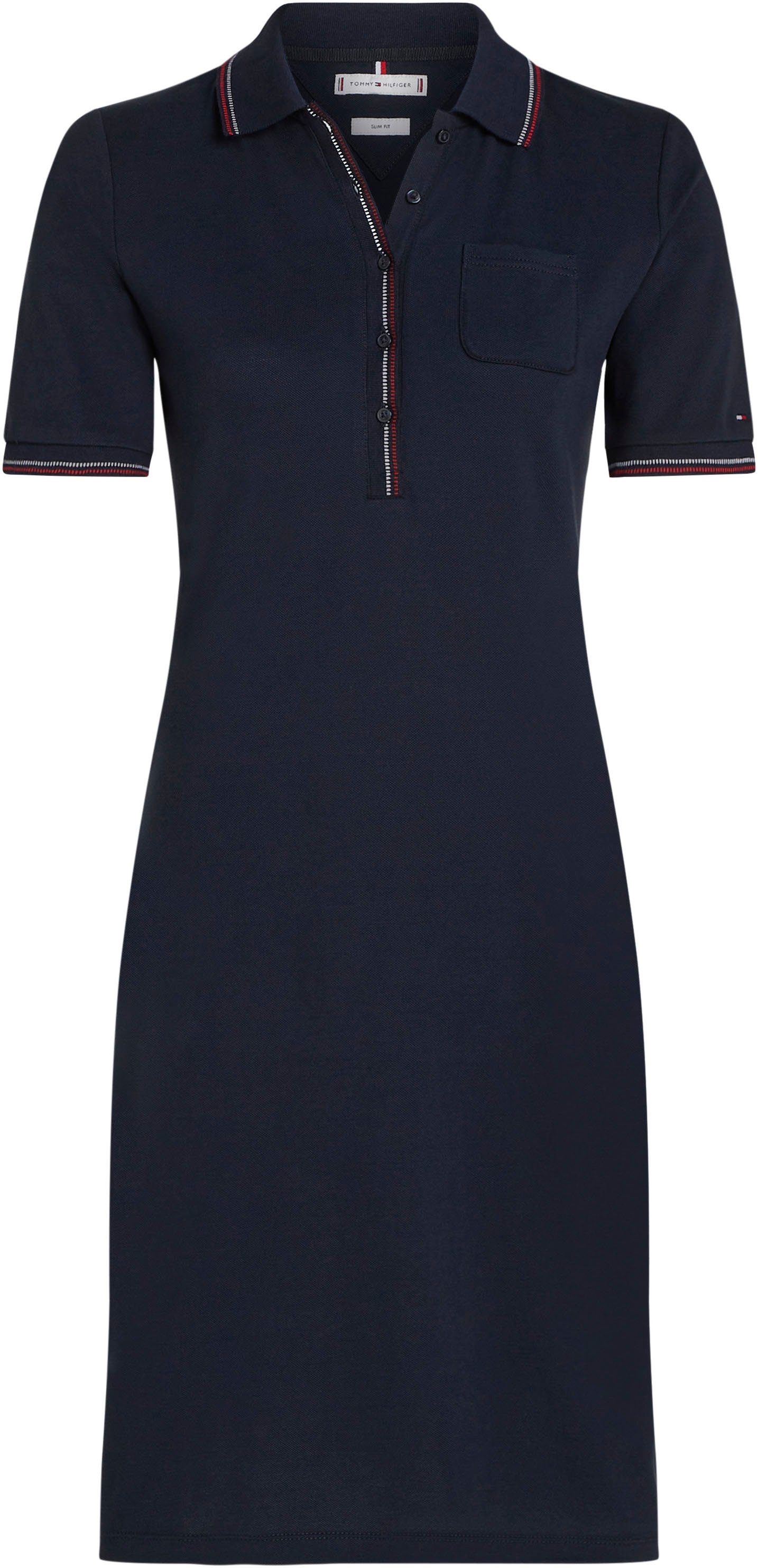 Tommy Hilfiger Polojurk SLIM RWB TIPPING POLO 1/2SLV DRS