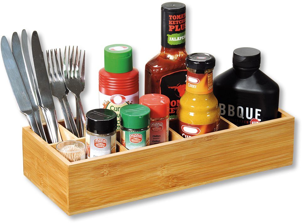 KESPER for kitchen & home Organizer Opbergdoos, FSC®-gecertificeerd bamboe