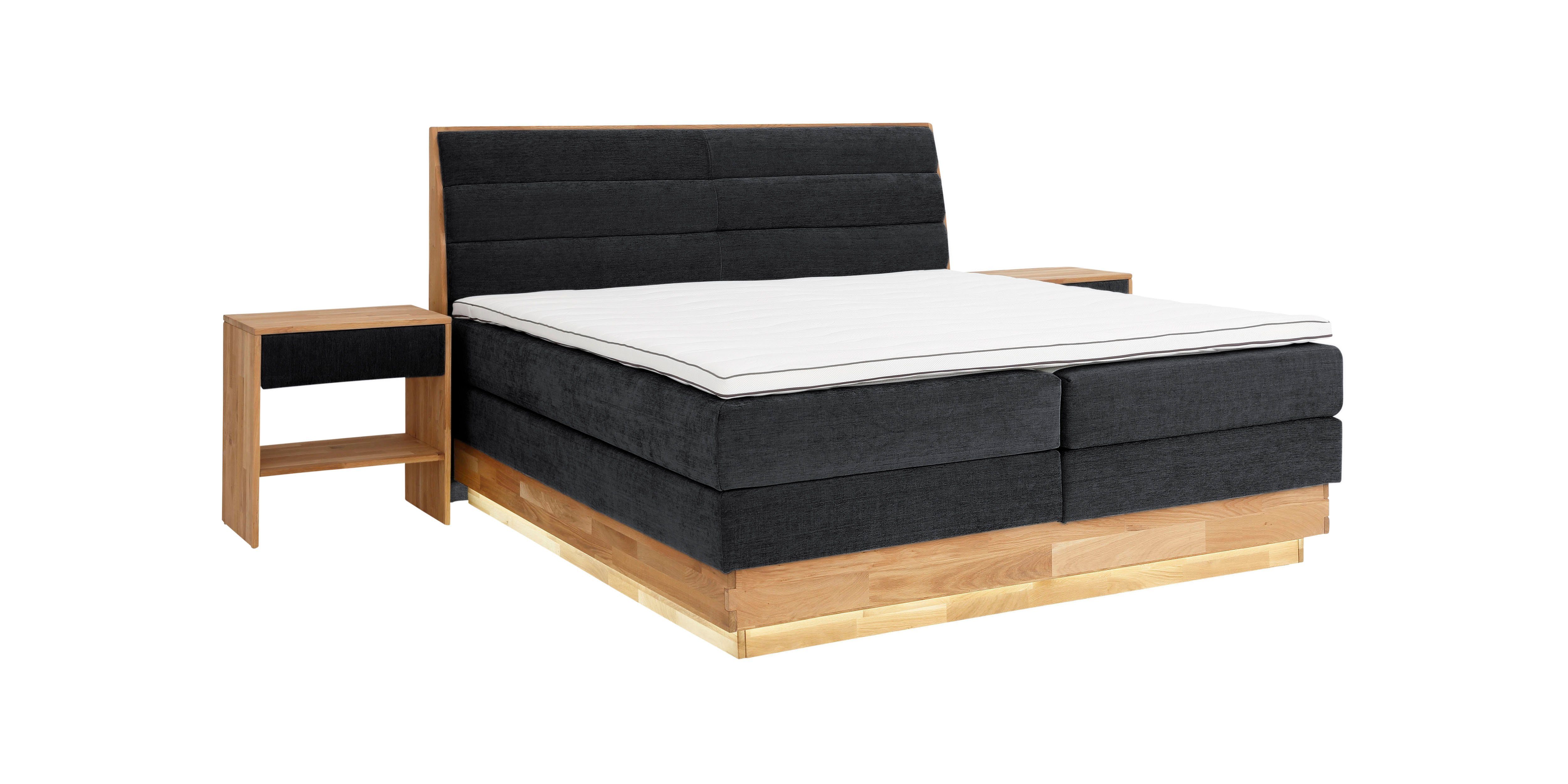 OTTO products Boxspring Ledverlichting, met gecertificeerde, gerecyclede overtrekstoffen