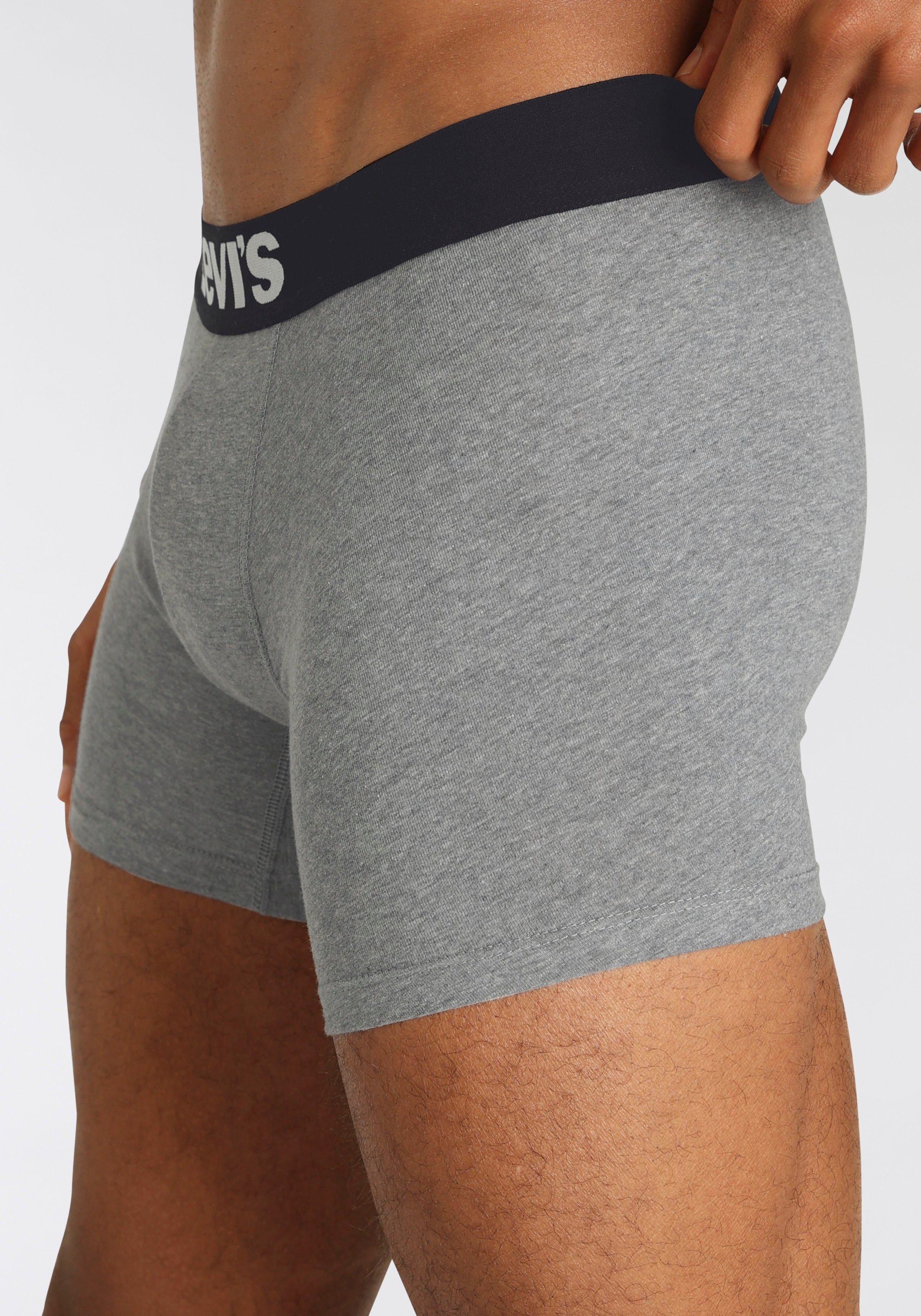 Levi's® Boxershort Heren Solid Logo Boxer 4-pack (Set van 4)