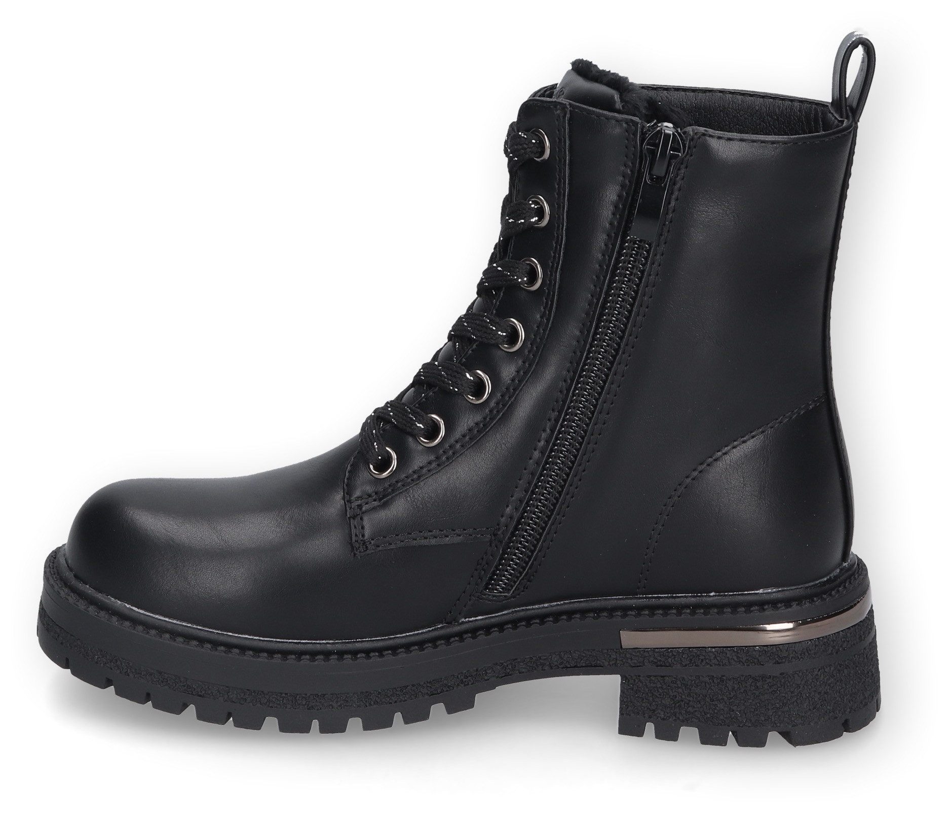 Dockers by Gerli Veterlaarzen Chunky laarzen, biker boots plateaulaarzen met blokhak