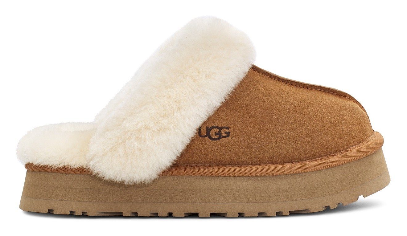 UGG Pantoffels DISQUETTE Huisslippers, huisschoen, klomp met trendy plateau