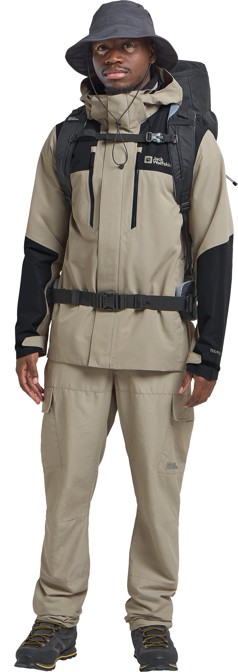 Jack Wolfskin Functioneel jack JASPER 2L JKT M waterdicht, winddicht & ademend