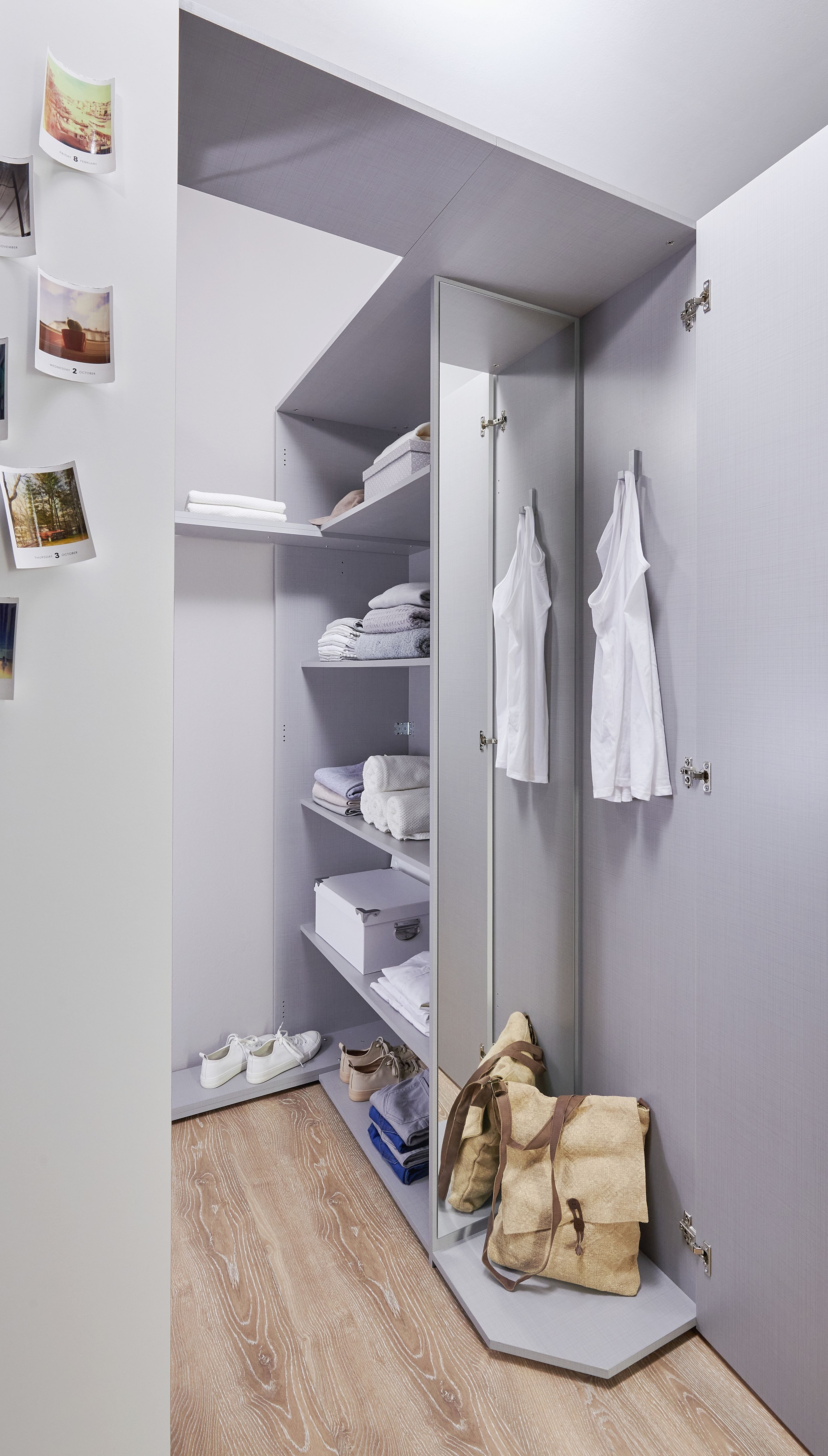 Wimex Hoekkast Norderney Inloopkast, hoekkast, garderobe