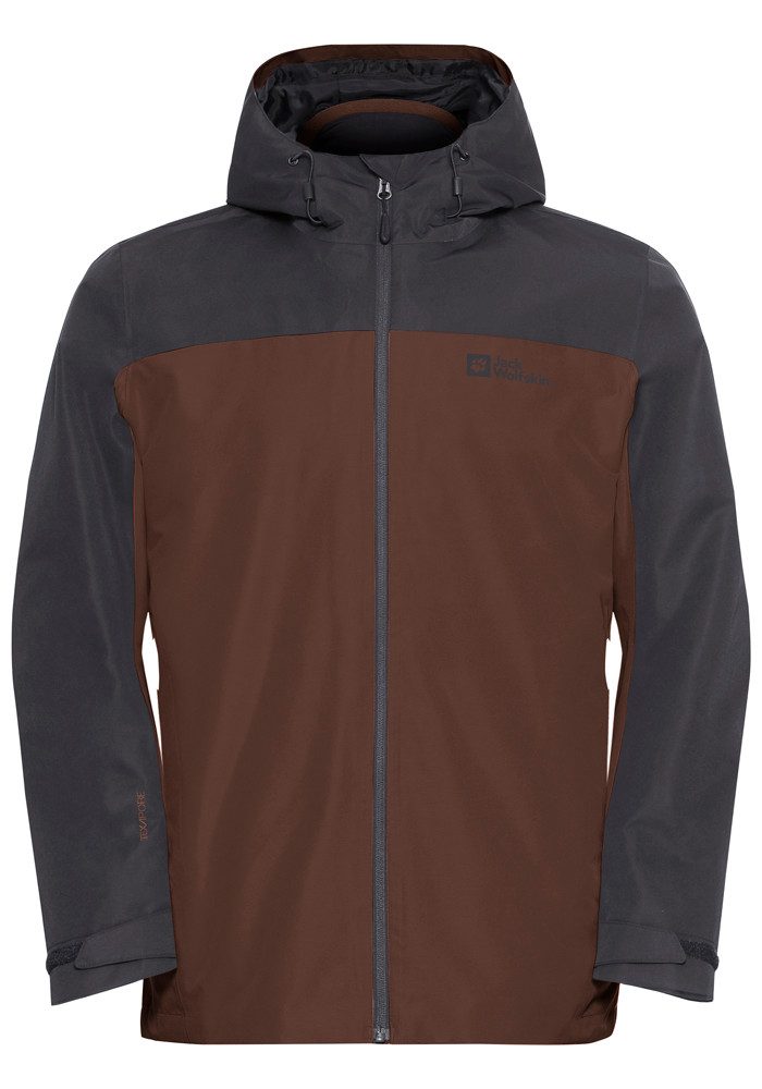 Jack Wolfskin Functioneel 3-in-1-jack MOONRISE 3IN1 JKT W met waterafstotende ritsen