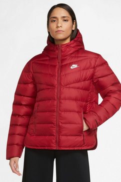 nike sportswear donsjack therma-fit windrunner womens jacket rood