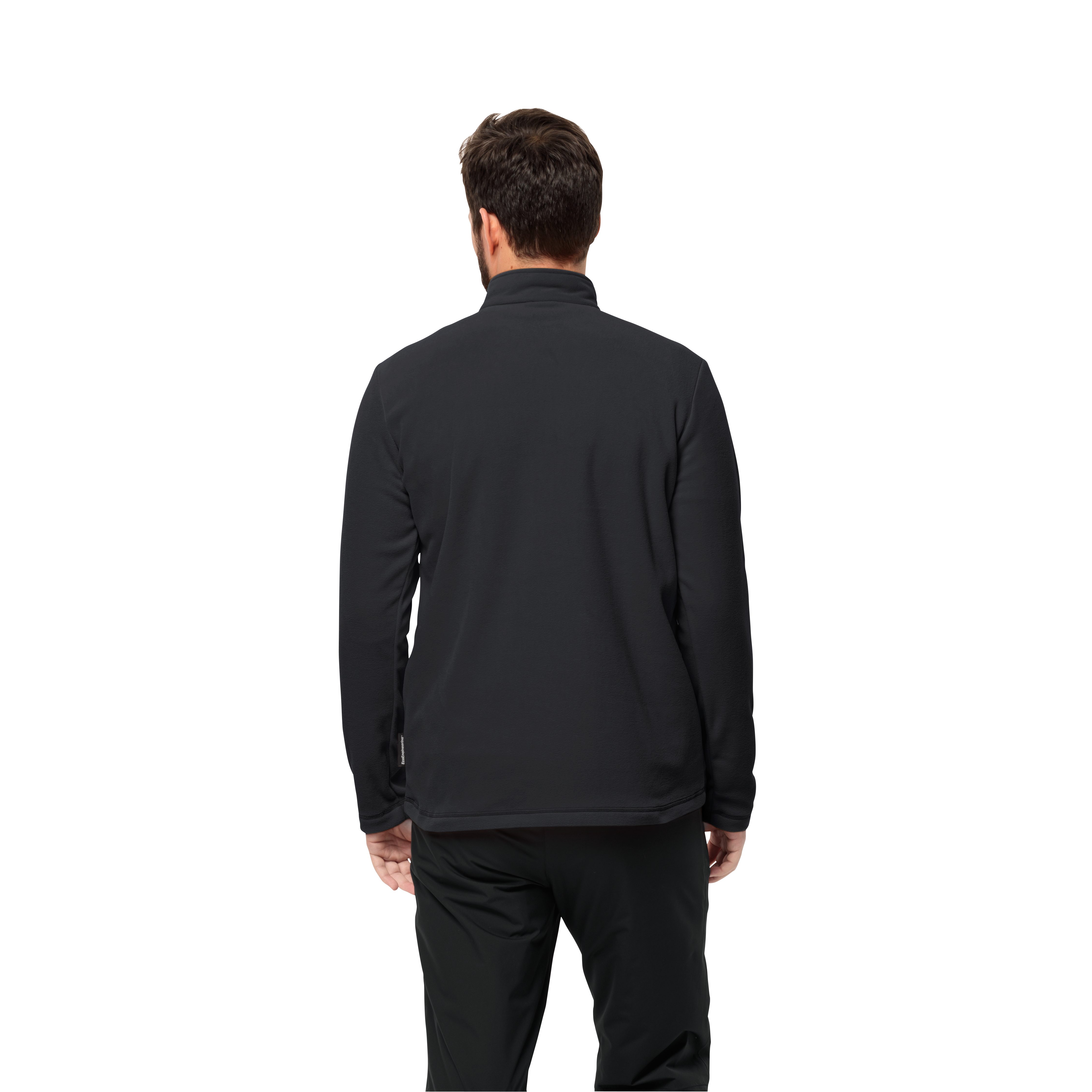 Jack Wolfskin Fleecetrui TAUNUS HZ M van gerecycled polyester, ademend
