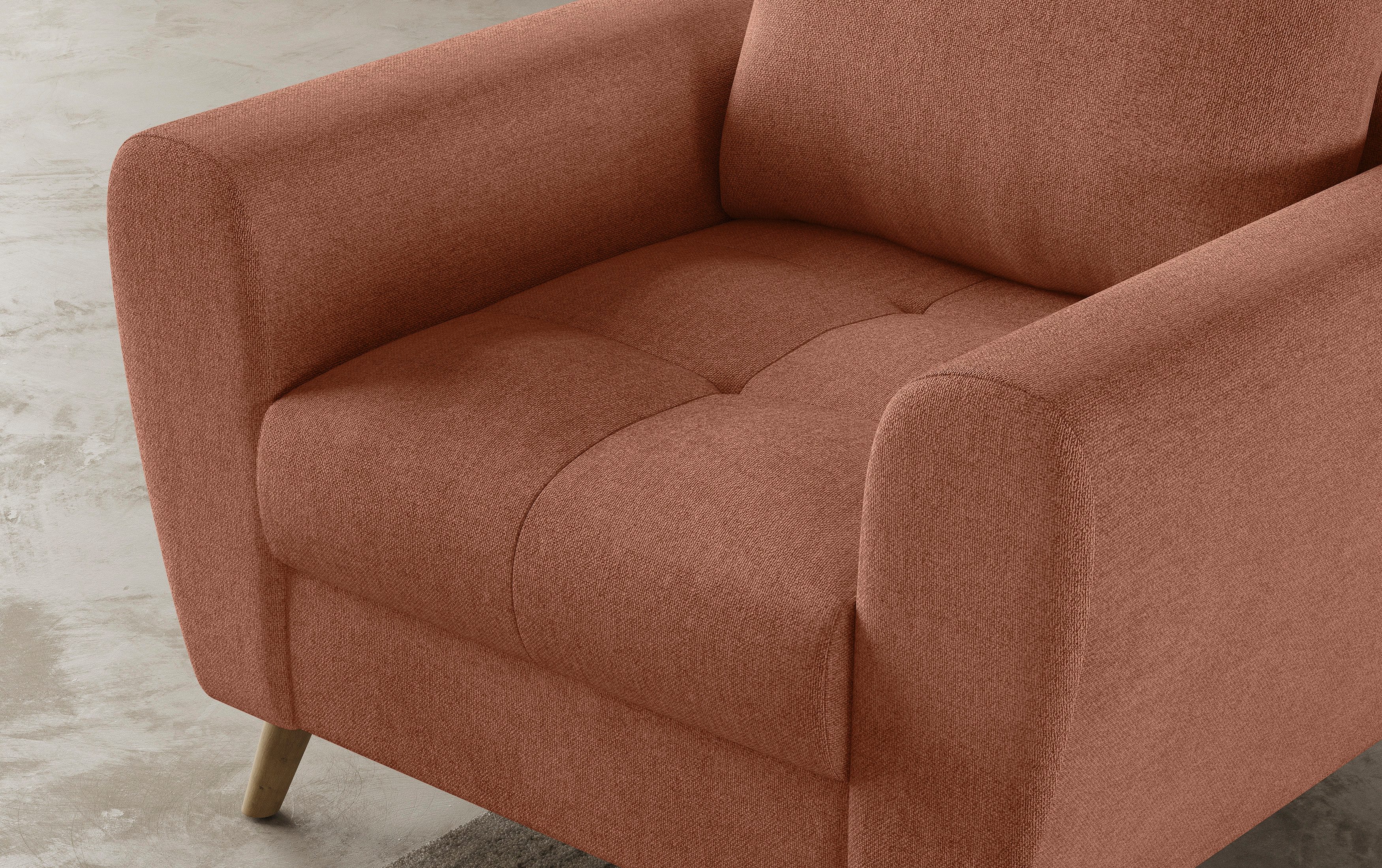 Mr. Couch Fauteuil Blackburn II Geschikt voor de set, optioneel met koudschuim