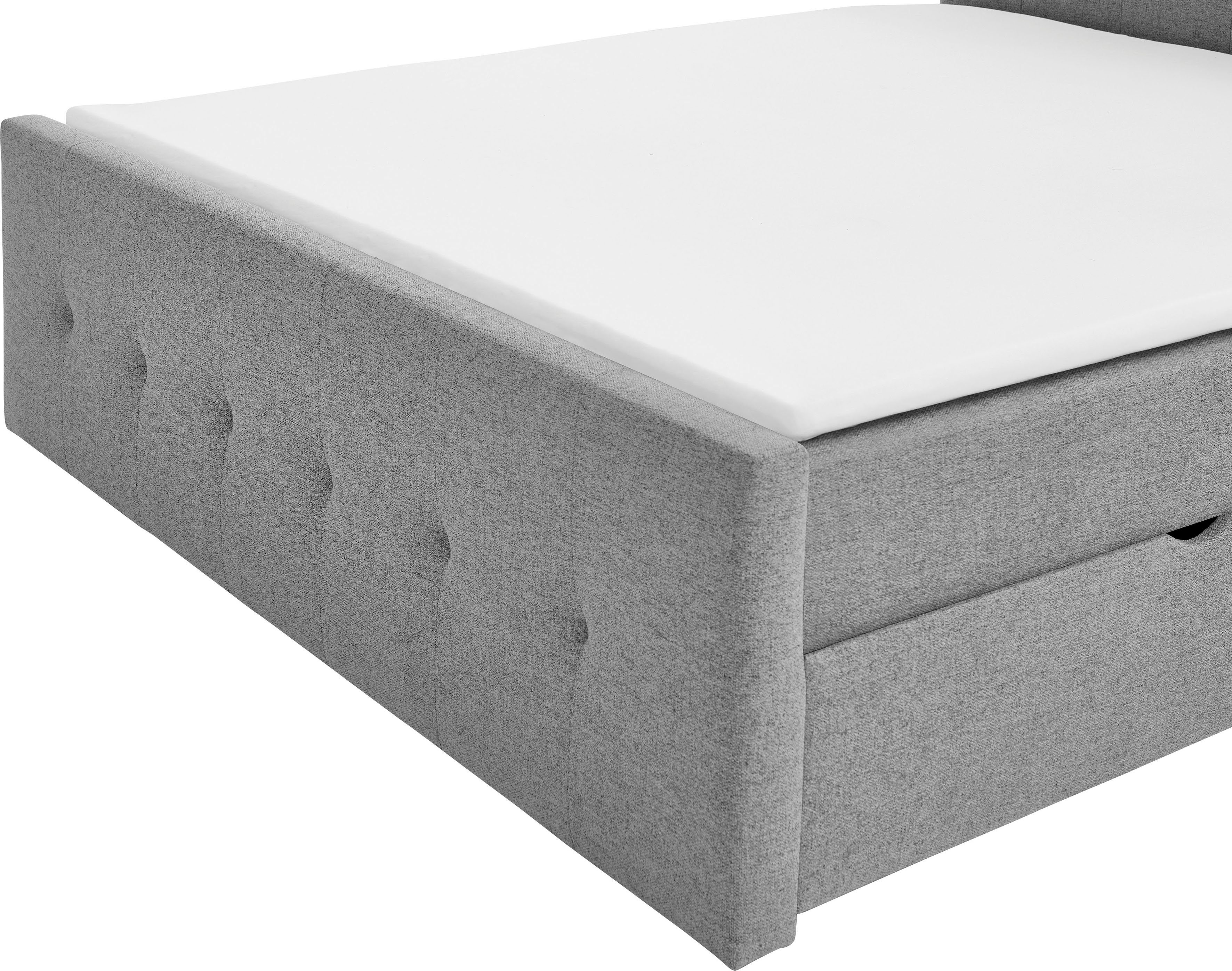 INOSIGN Boxspring Tessaja 180 x 200 cm, met bedkist, incl. topmatras