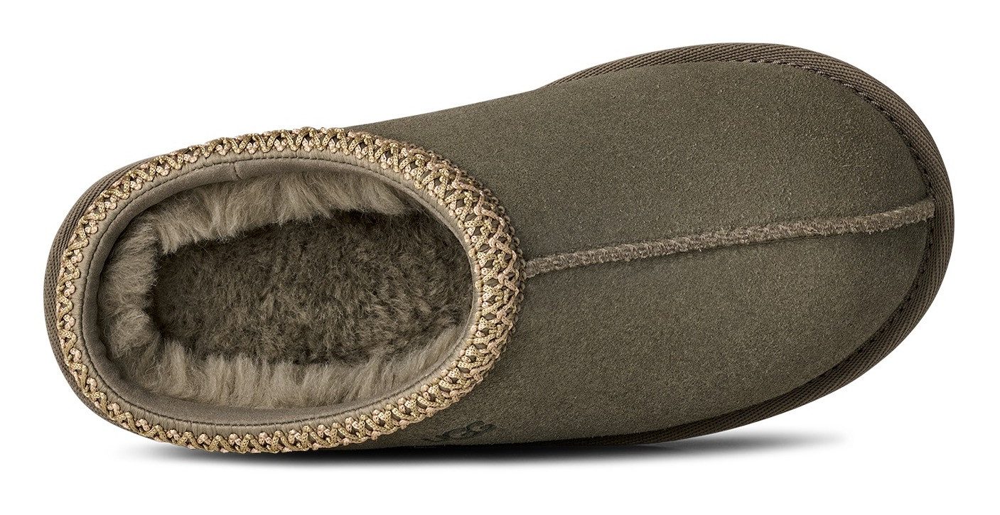 UGG Pantoffels K TASMAN II plateau clog, mule, pantoffel met lamswol