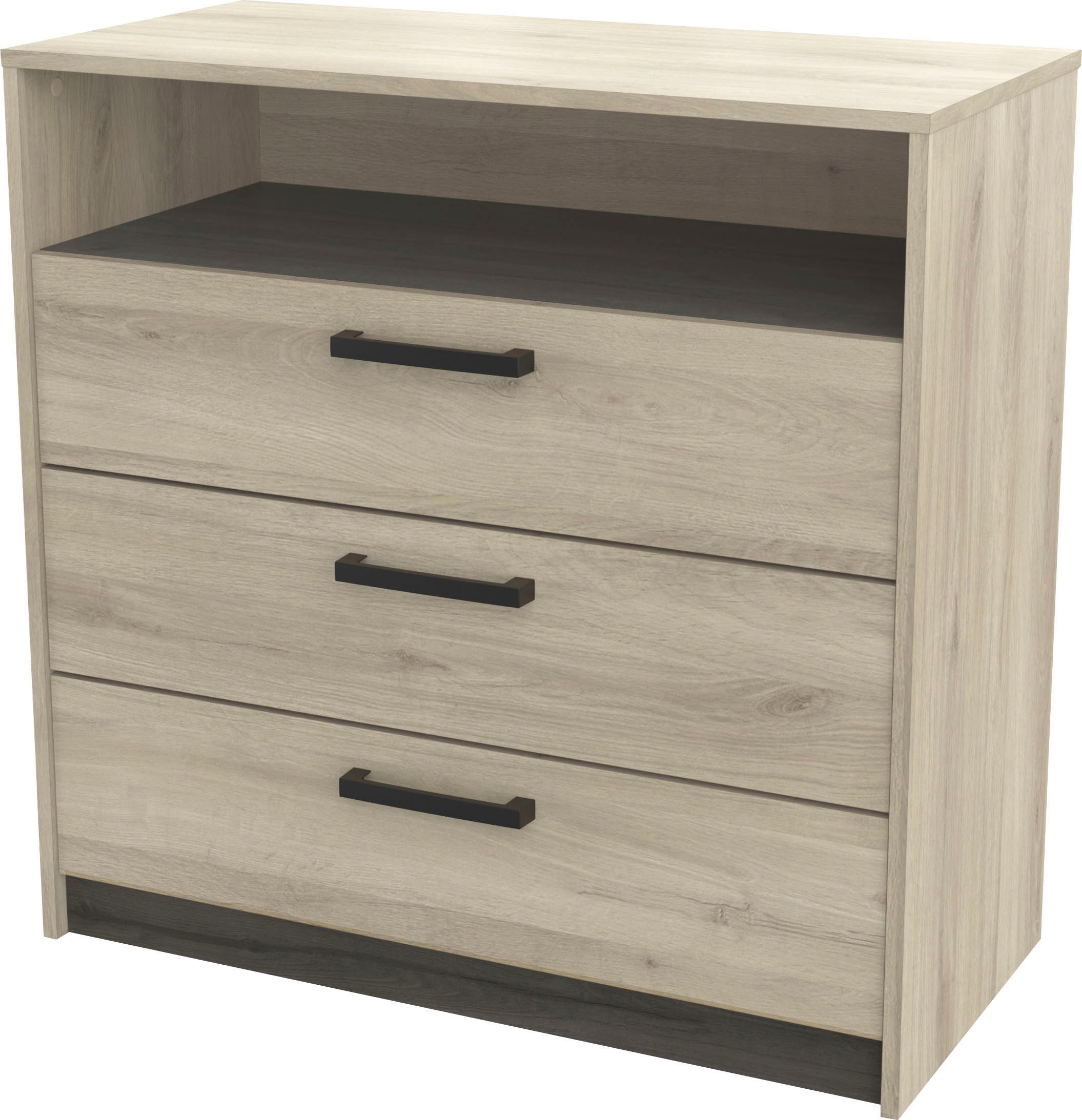 Demeyere GROUP Kast met laden en deuren Watson Ladescommode 3 lades 1 niche