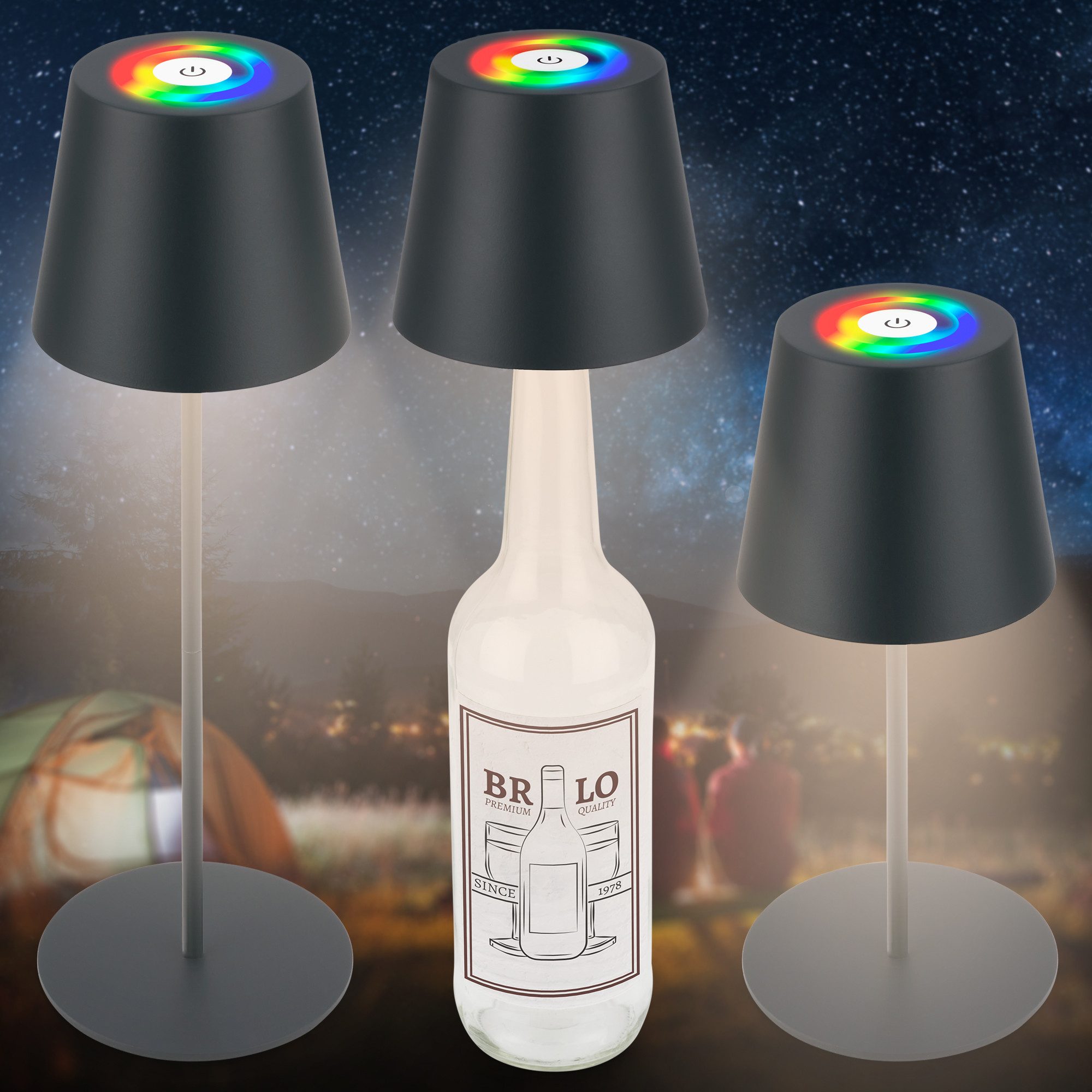 Briloner Leuchten Led-tafellamp Calida