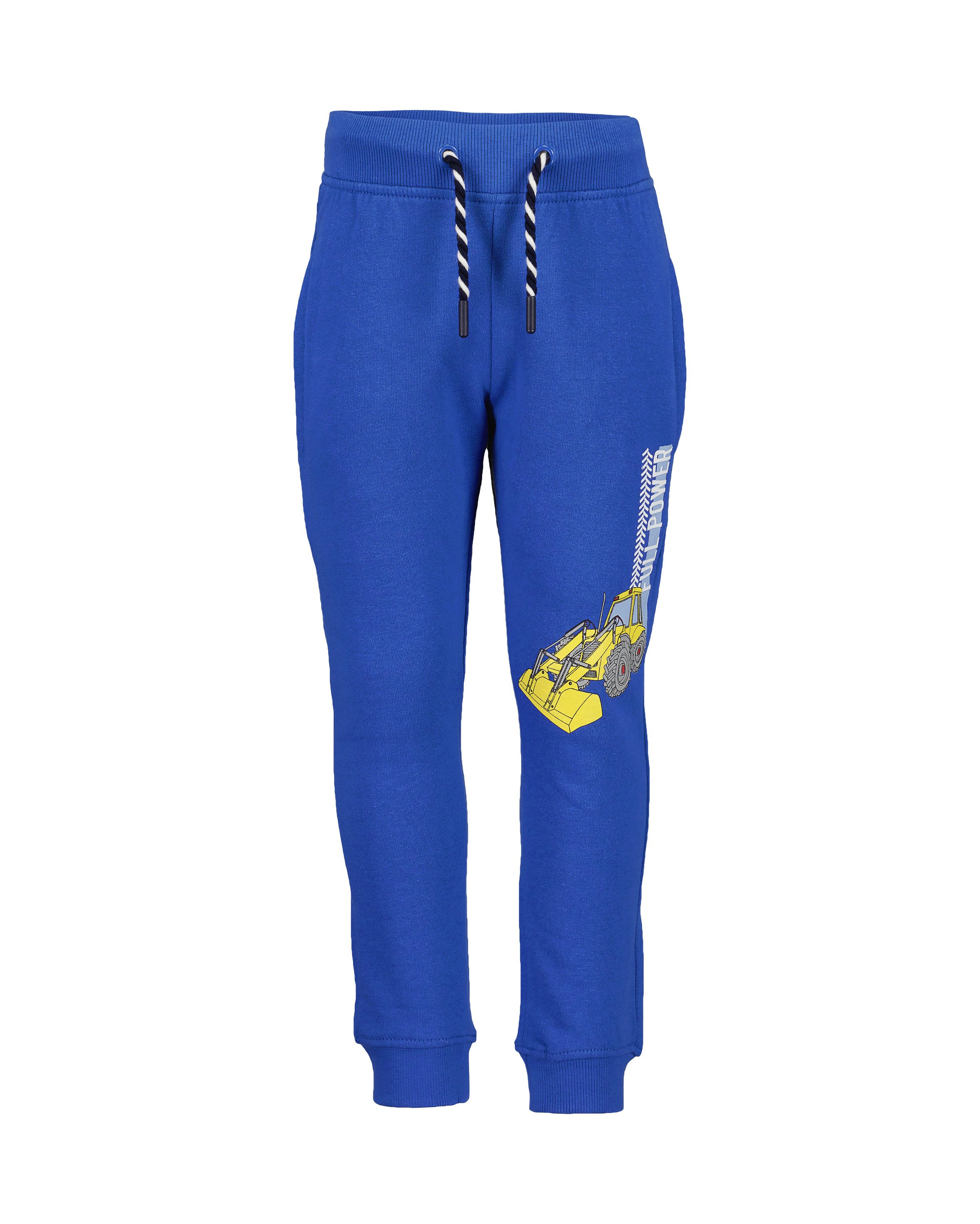 Blue Seven Sweatbroek Blue Seven sweatbroek VOERTUIGEN (1-delig) jongens joggingbroeken maat 104 blauw