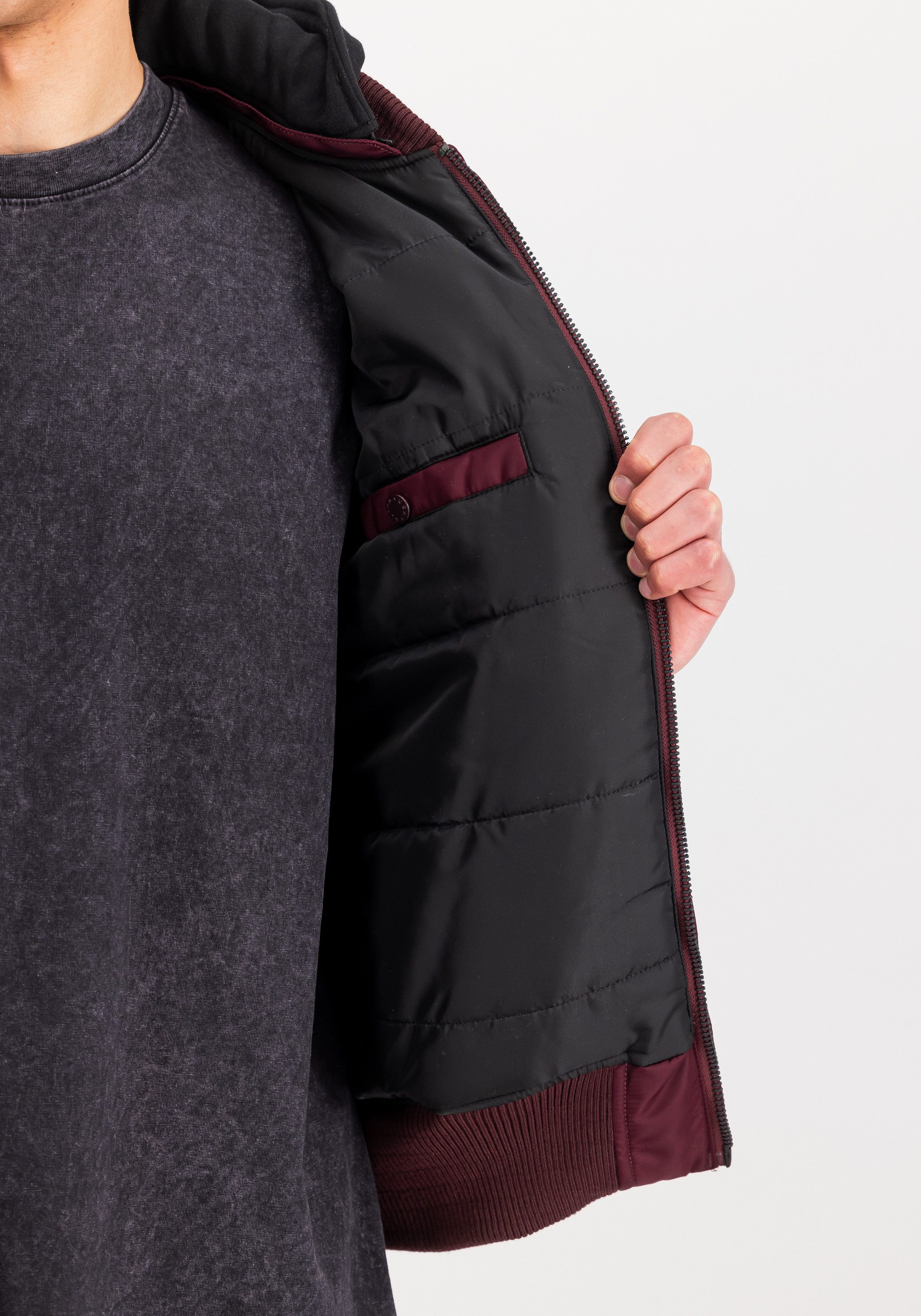 Alpha Industries Bomberjack Alpha Industries Men - Bomber Jackets MA-1 Zip Hood Back Print