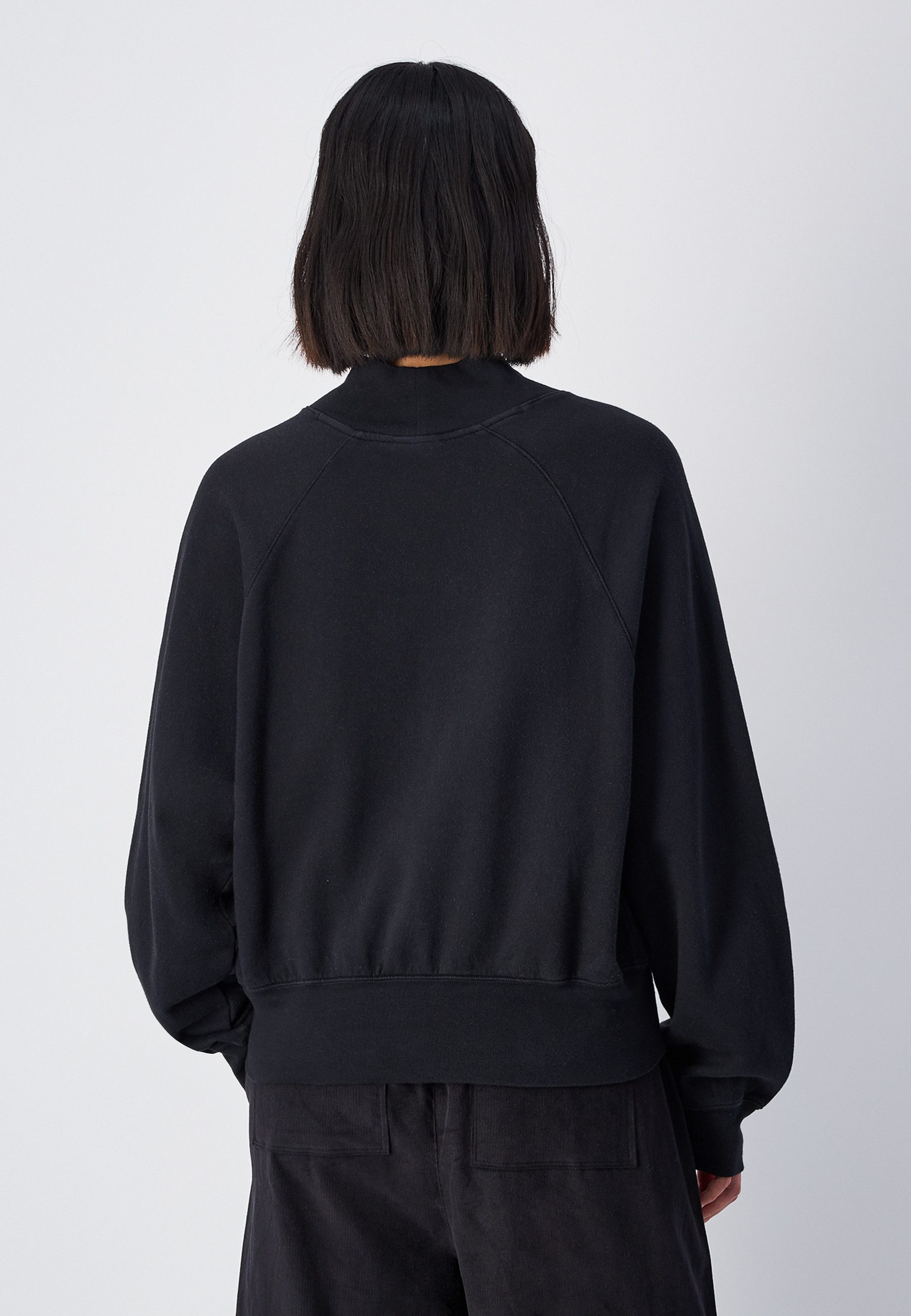 Champion Sweatshirt Mock Turtle Neck Long Sleeves Sweatshirt