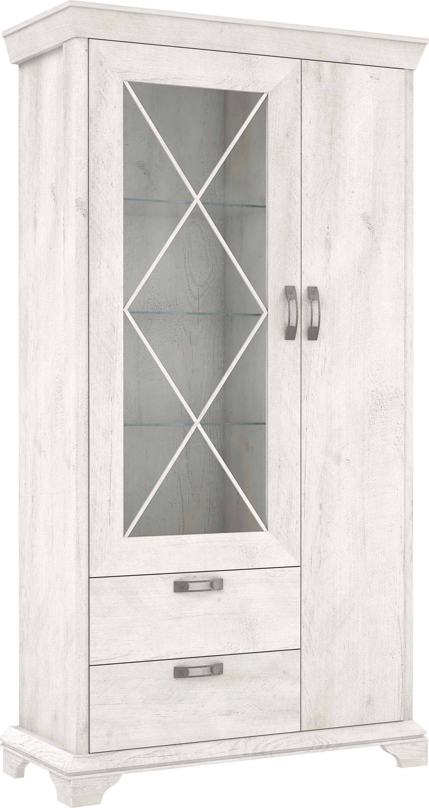 FORTE Vitrinekast Kashmir Breedte 113 cm