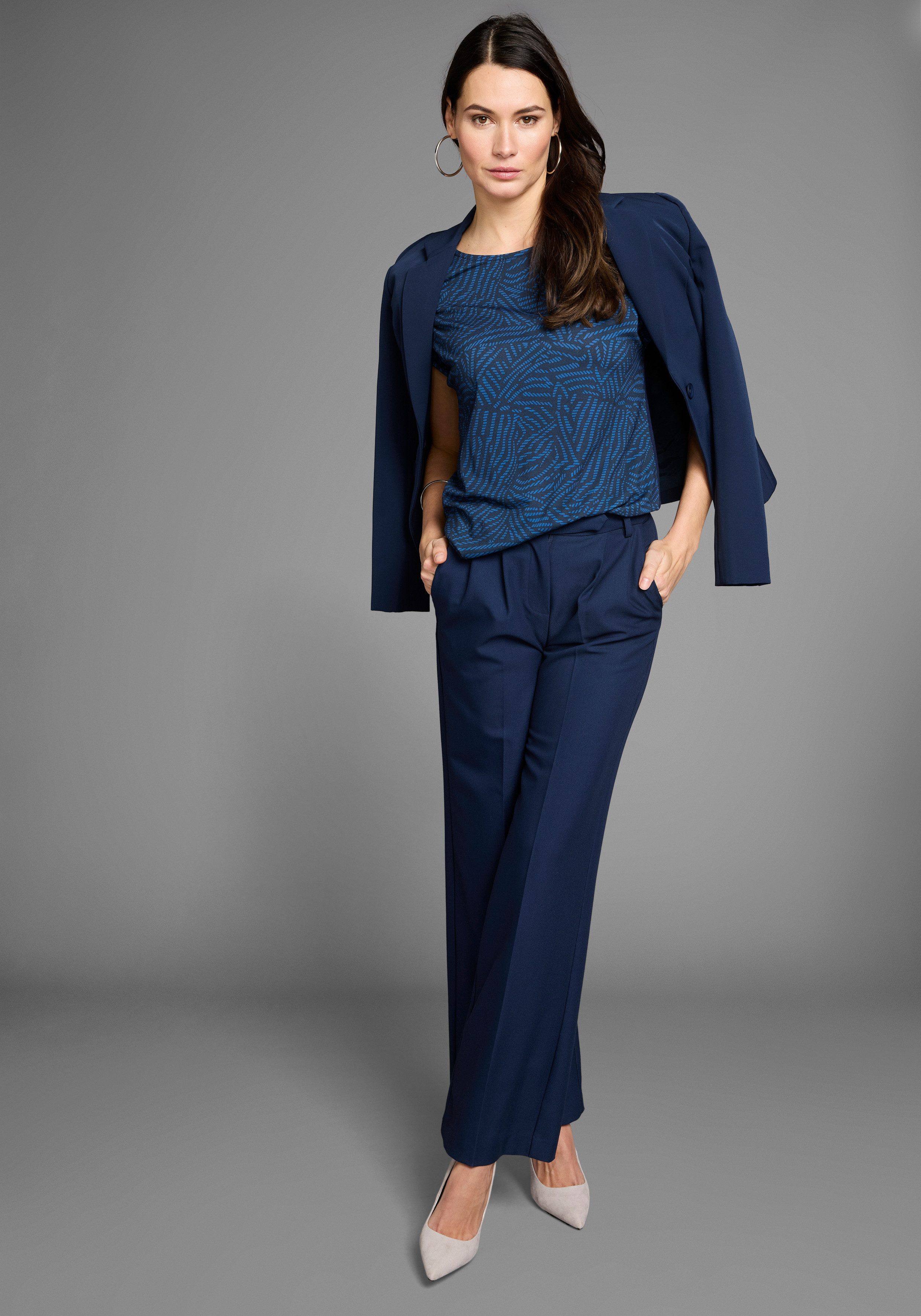 HECHTER PARIS Shirt met ronde hals