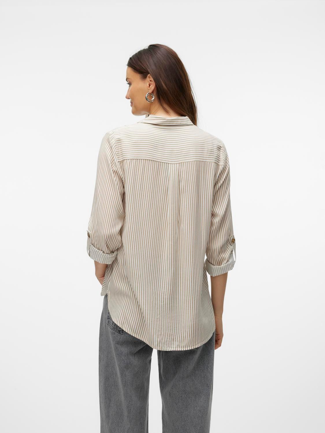 Vero Moda Overhemdblouse VMBUMPY L S SHIRT NEW WVN GA NOOS