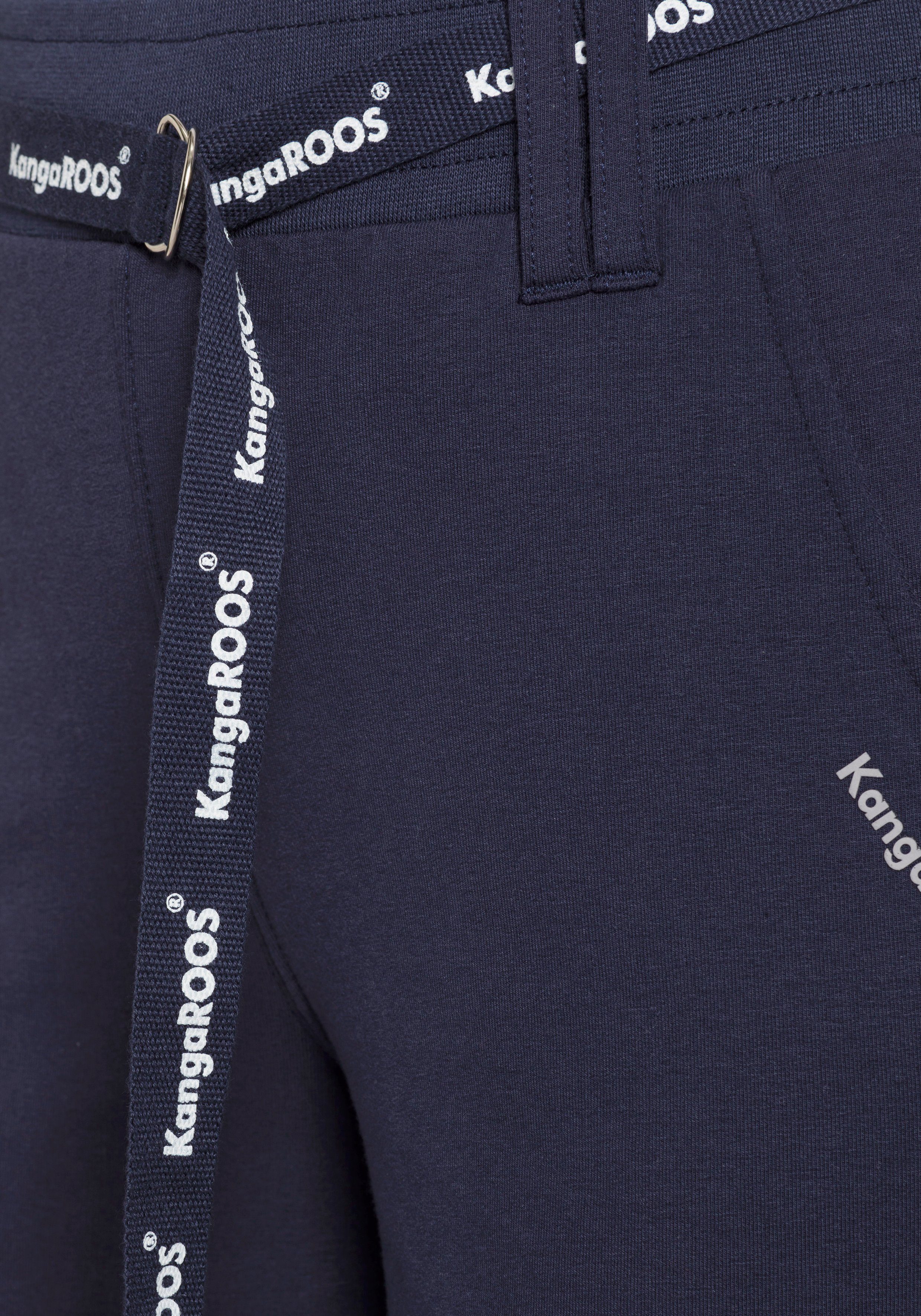 KangaROOS Jerseybroek met wijde pijpen in culottevorm