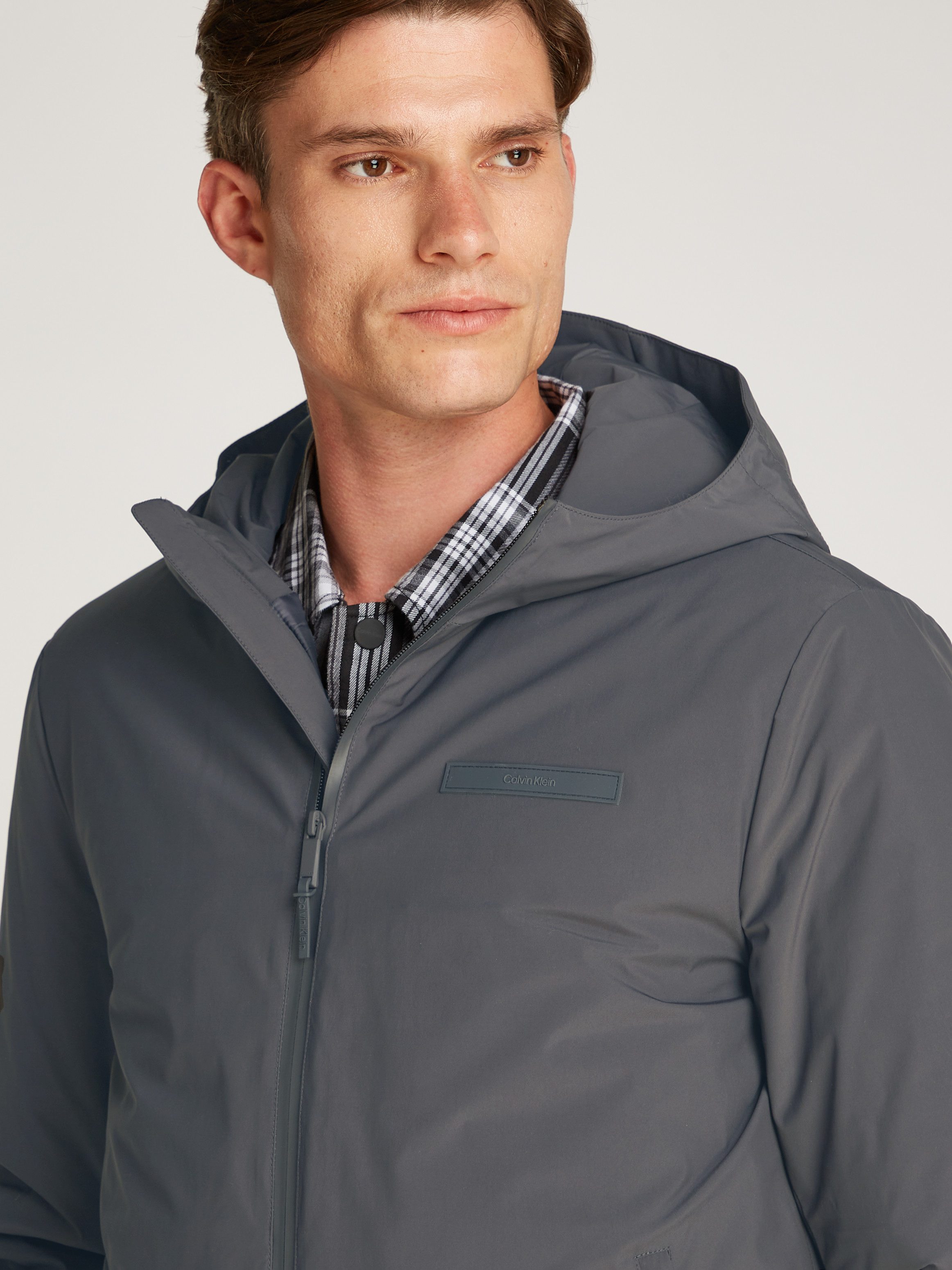 Calvin Klein Outdoorjack TECHNICAL NON-QUILT JACKET HOOD
