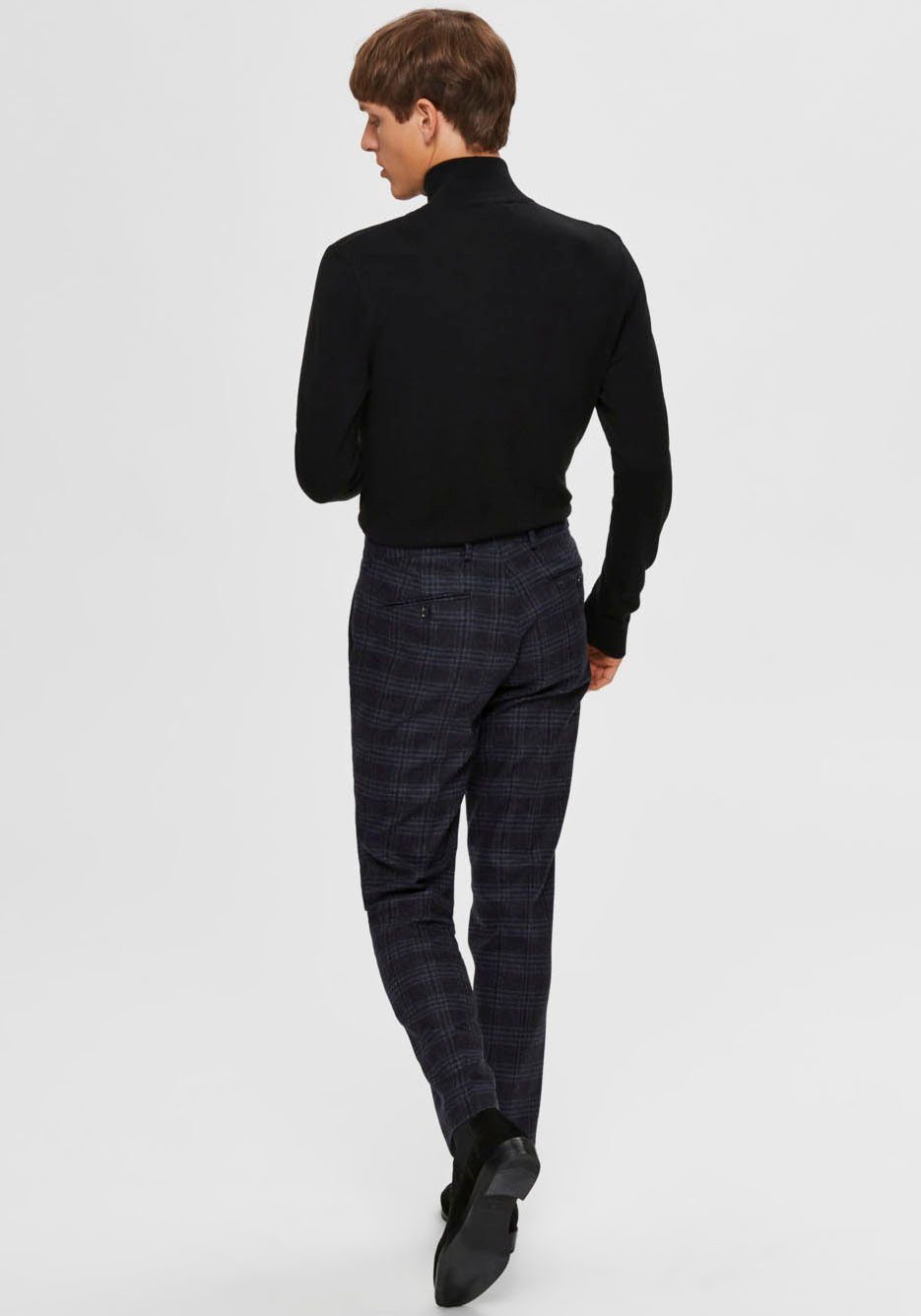 SELECTED HOMME Schipperstrui SLHBERG HALF ZIP CARDIGAN NOOS
