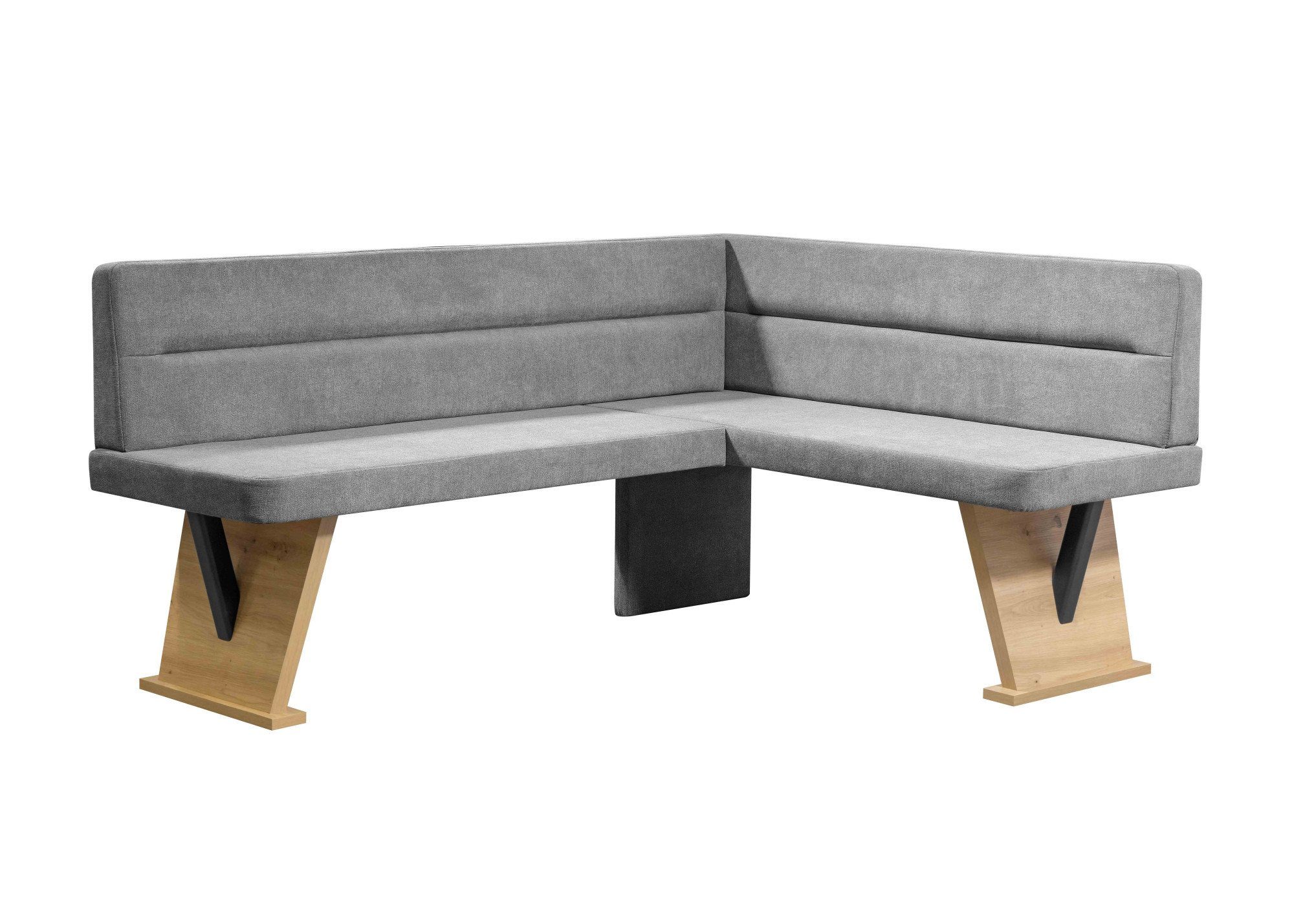 Home affaire Eethoek Laros zitgroep, hoekbank, stoelen, tafel perfect voor keuken, eetkamer, woonkamer, bestseller (set, 4-delig)