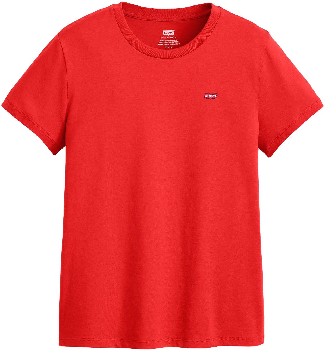 Levi's® T-shirt Mini-Logo met klein logoborduursel op borsthoogte (2-delig, Set van 2)