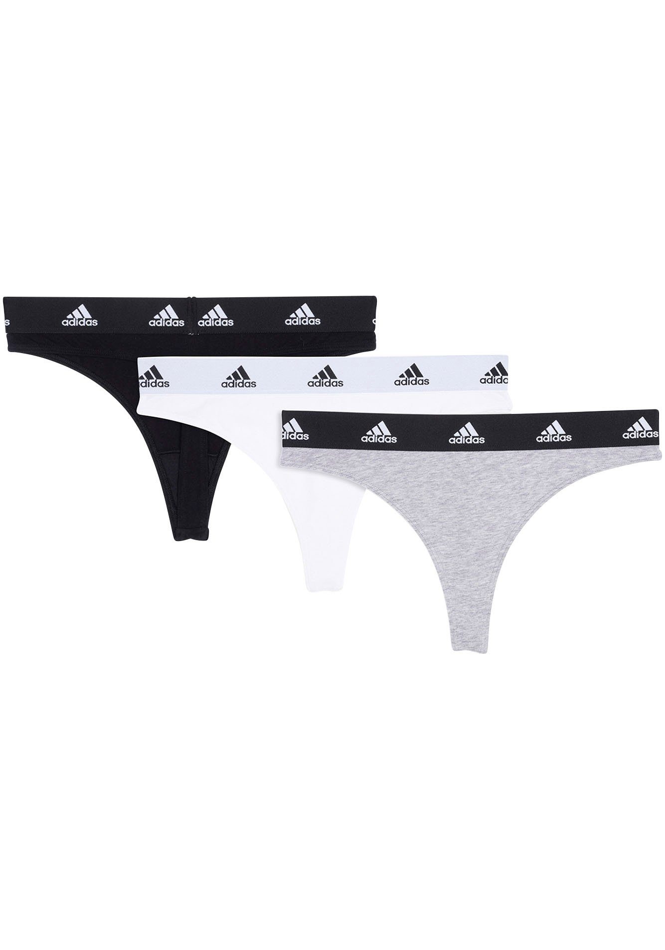 adidas Sportswear Tanga "Active Comfort Cotton" met real cool cotton-technologie (Set van 3)