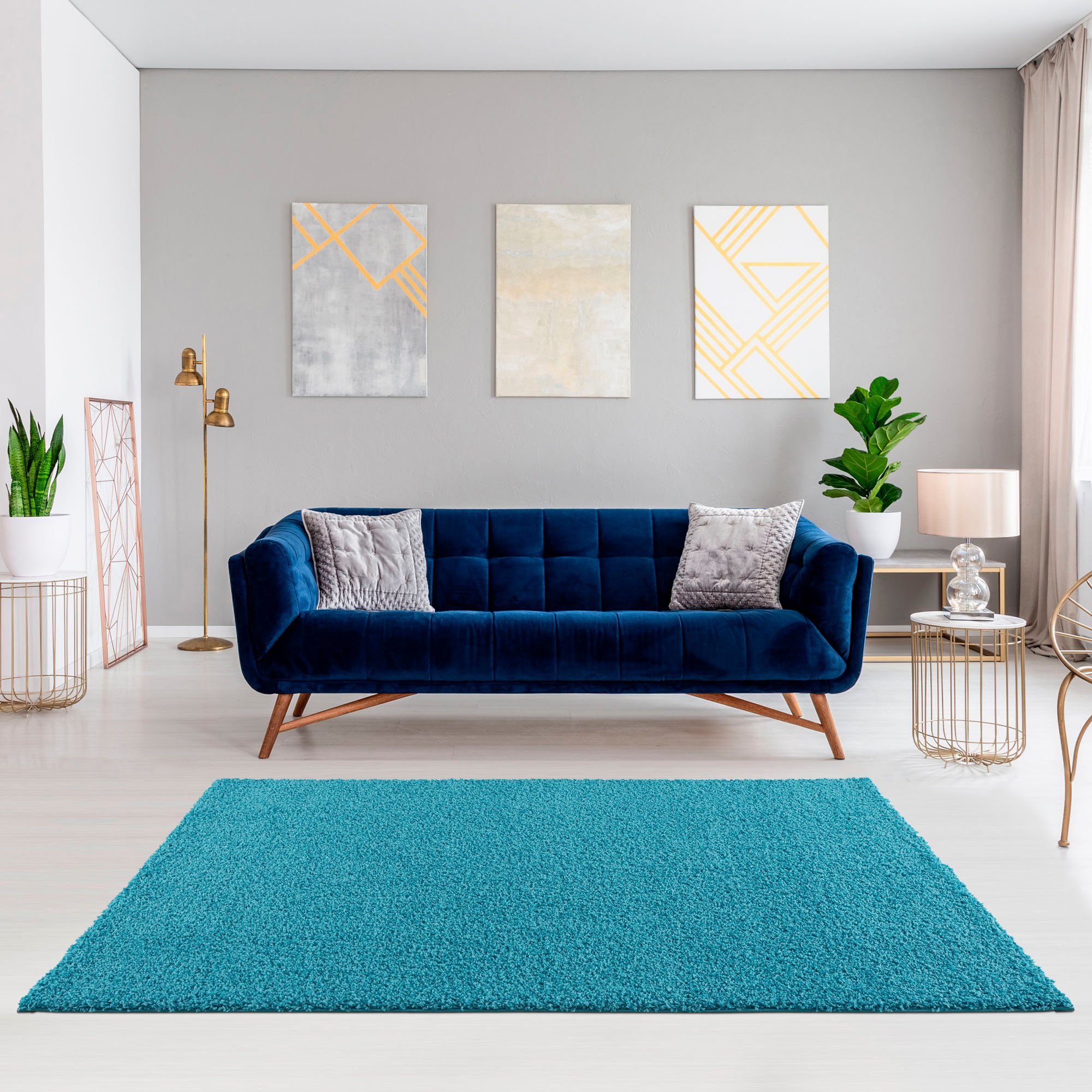 SANAT HALI Hoogpolig vloerkleed LOCA Woonkamer, lange pool, shaggy, slaapkamer