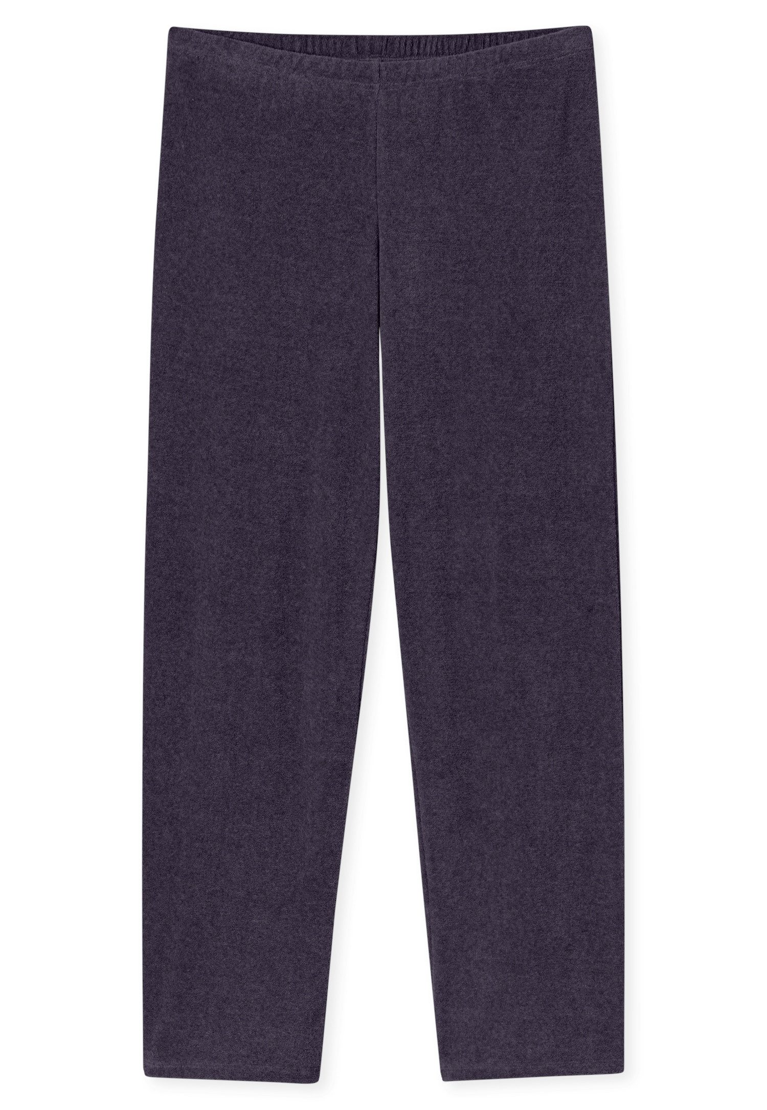 Schiesser Pyjama Casual Essentials Ronde hals, verwarmende badstofkwaliteit, lange mouwen
