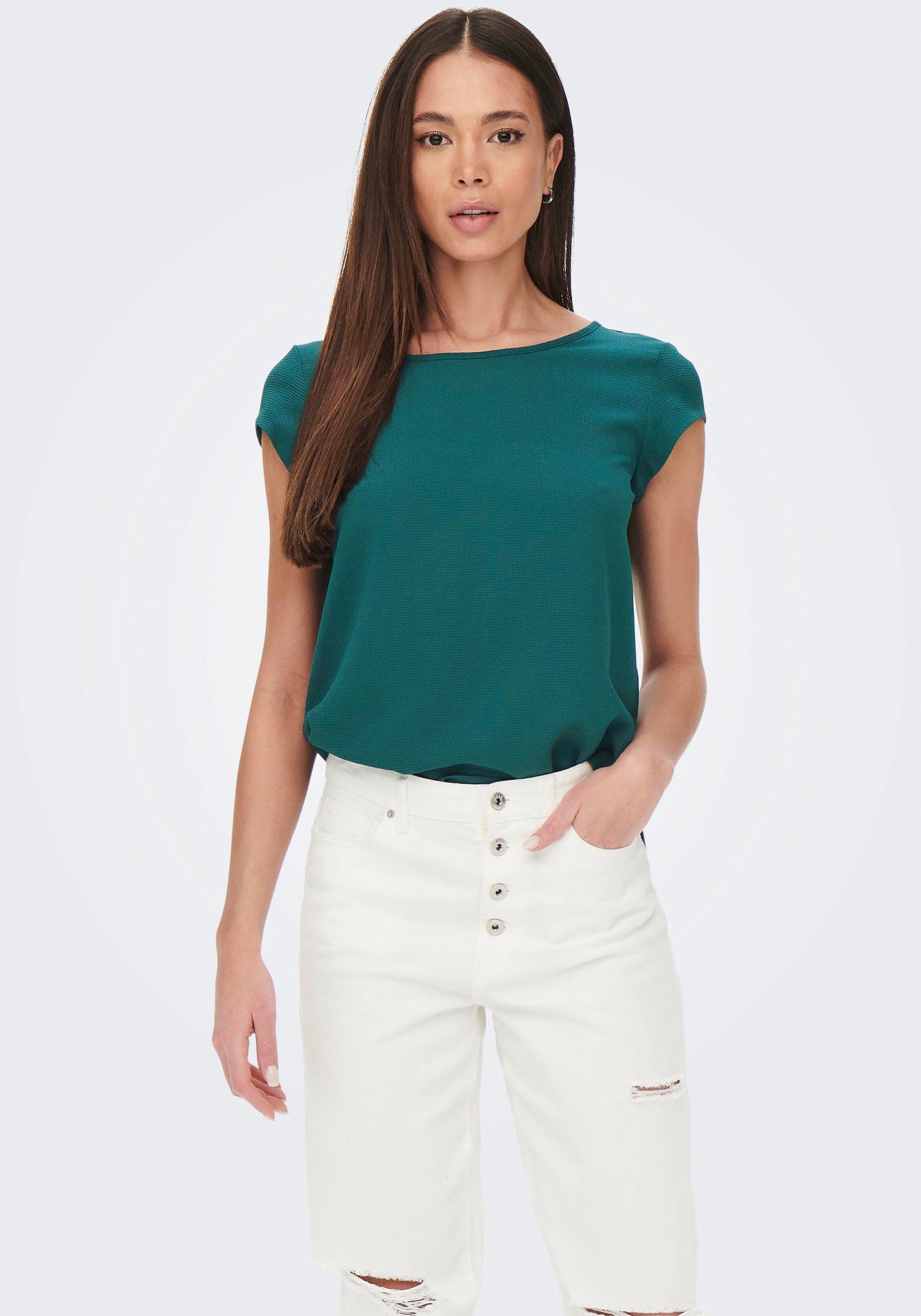 Only Shirtblouse ONLVIC S-S SOLID TOP