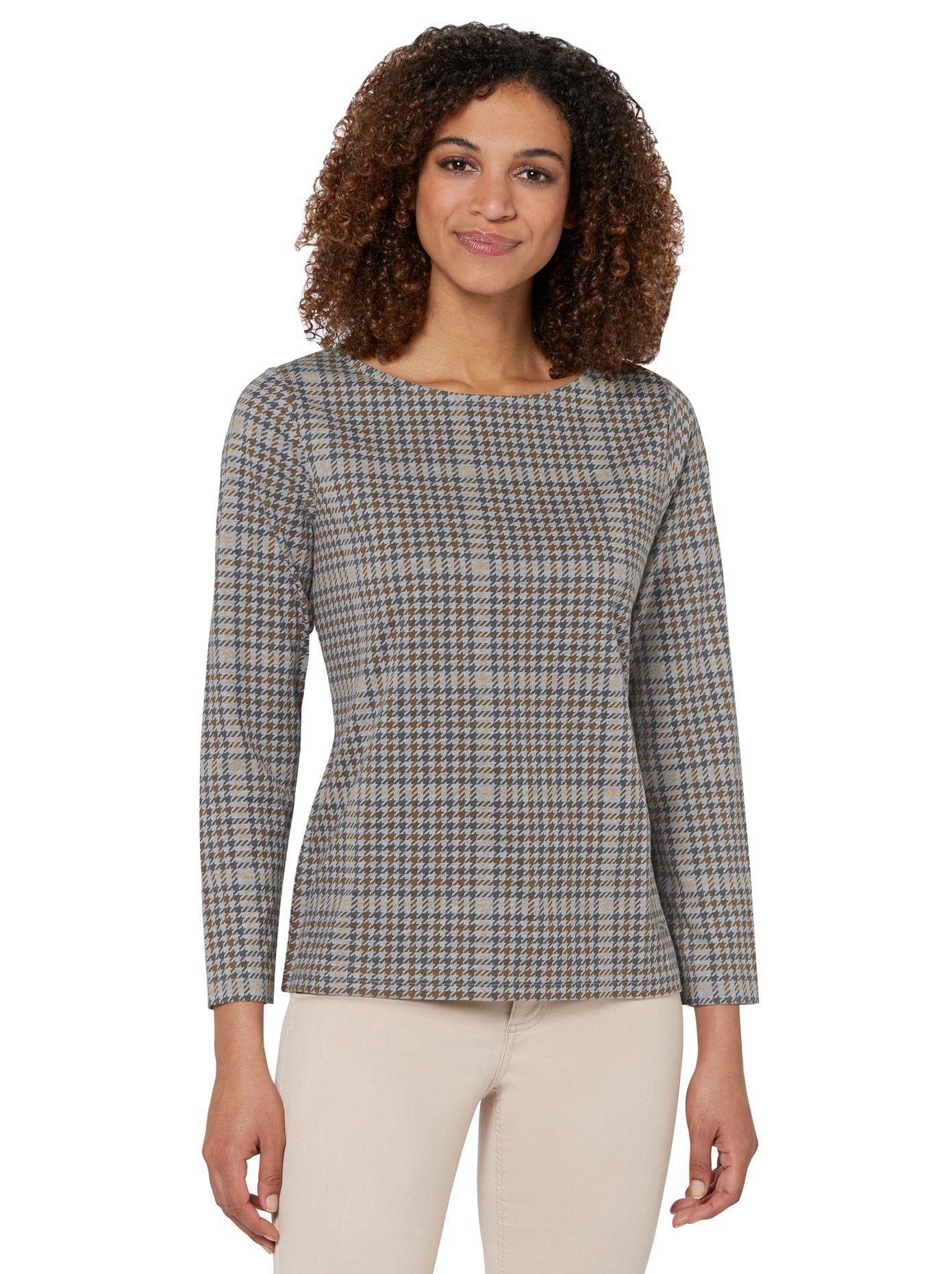 Casual Looks Shirt met lange mouwen Shirt (1-delig)
