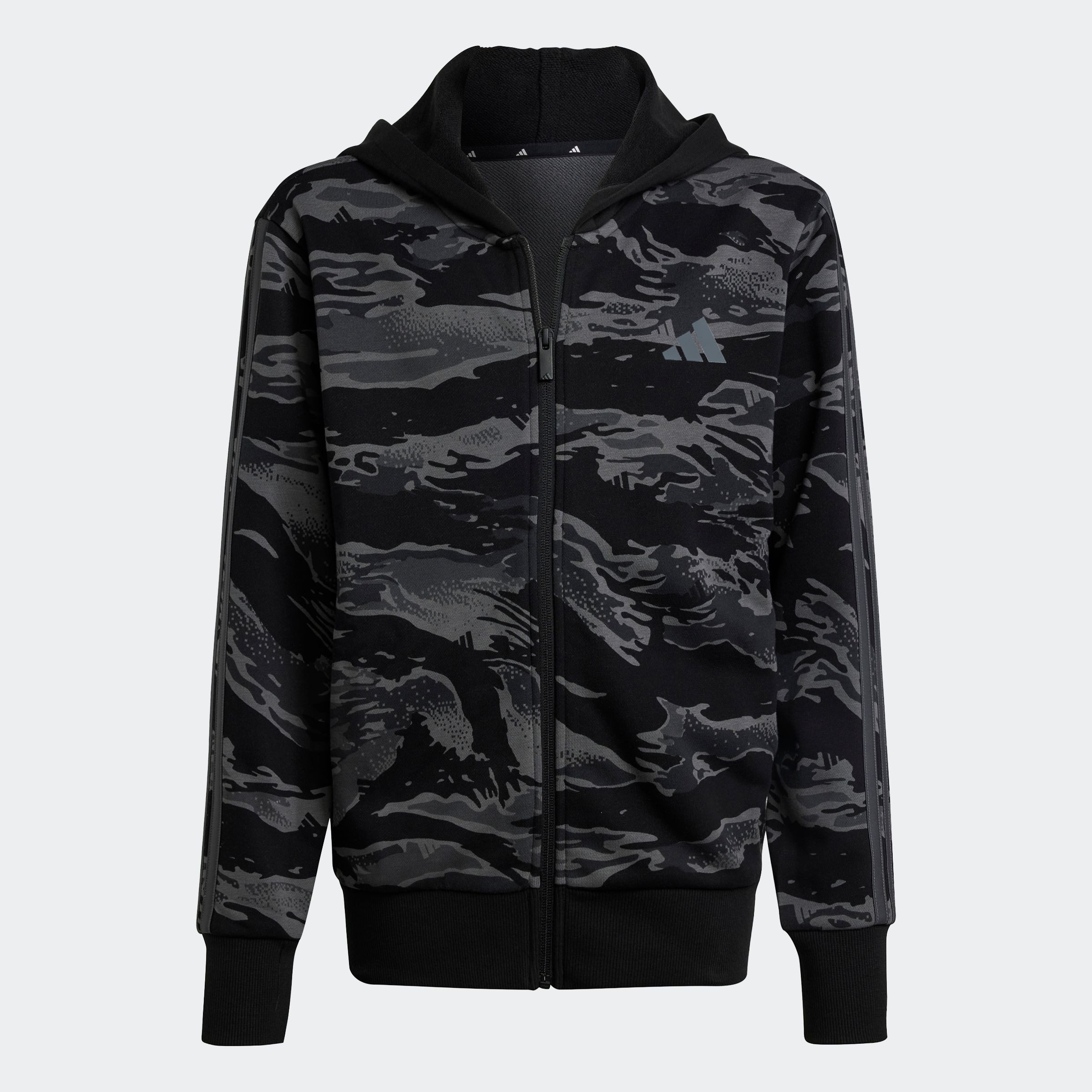 adidas Sportswear Hoodie J CAMO FZ HD