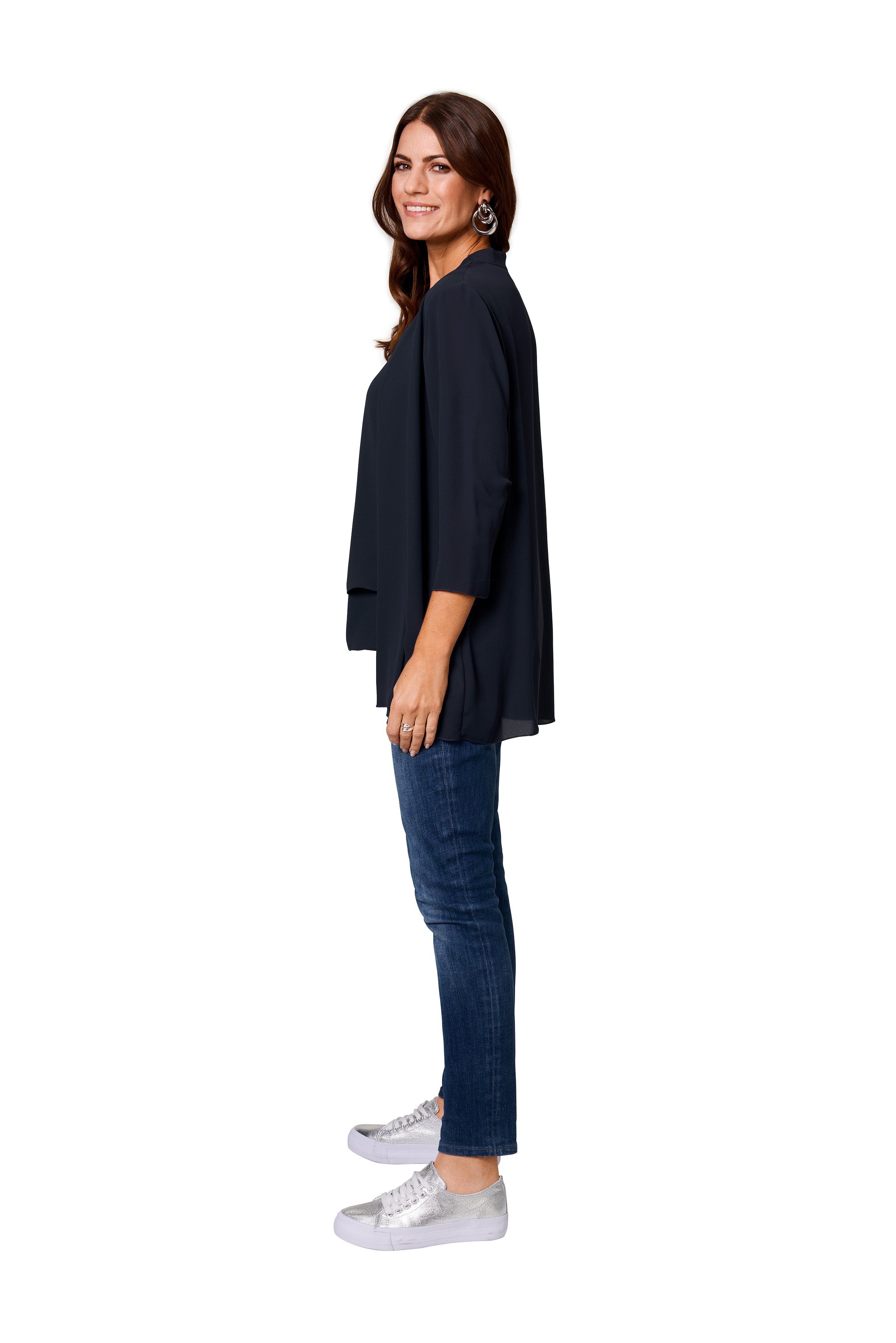 HERMANN LANGE Collection Blouseblazer in semi-transparante kwaliteit