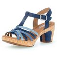 gabor sandaaltjes met verstelbaar enkelriempje blauw