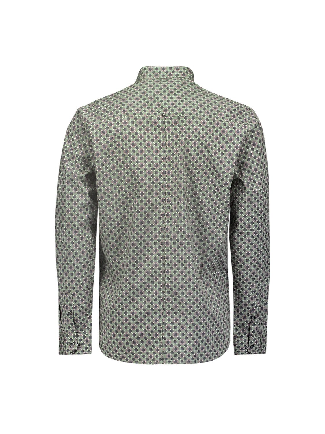 NO EXCESS Overhemd met lange mouwen met grafisch all-over motief
