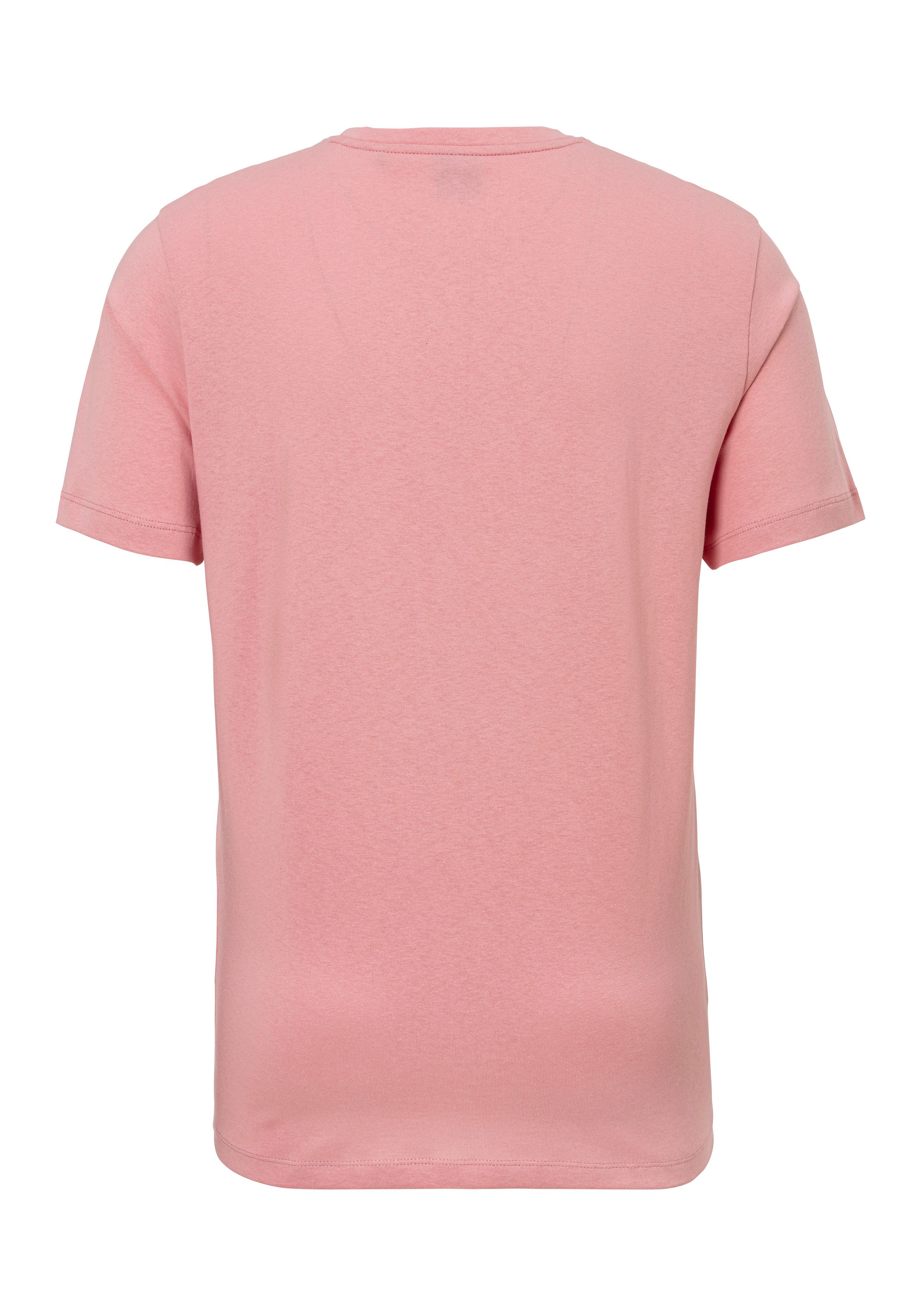 Boss Orange T-shirt Tales met boss-borduursel op de borst