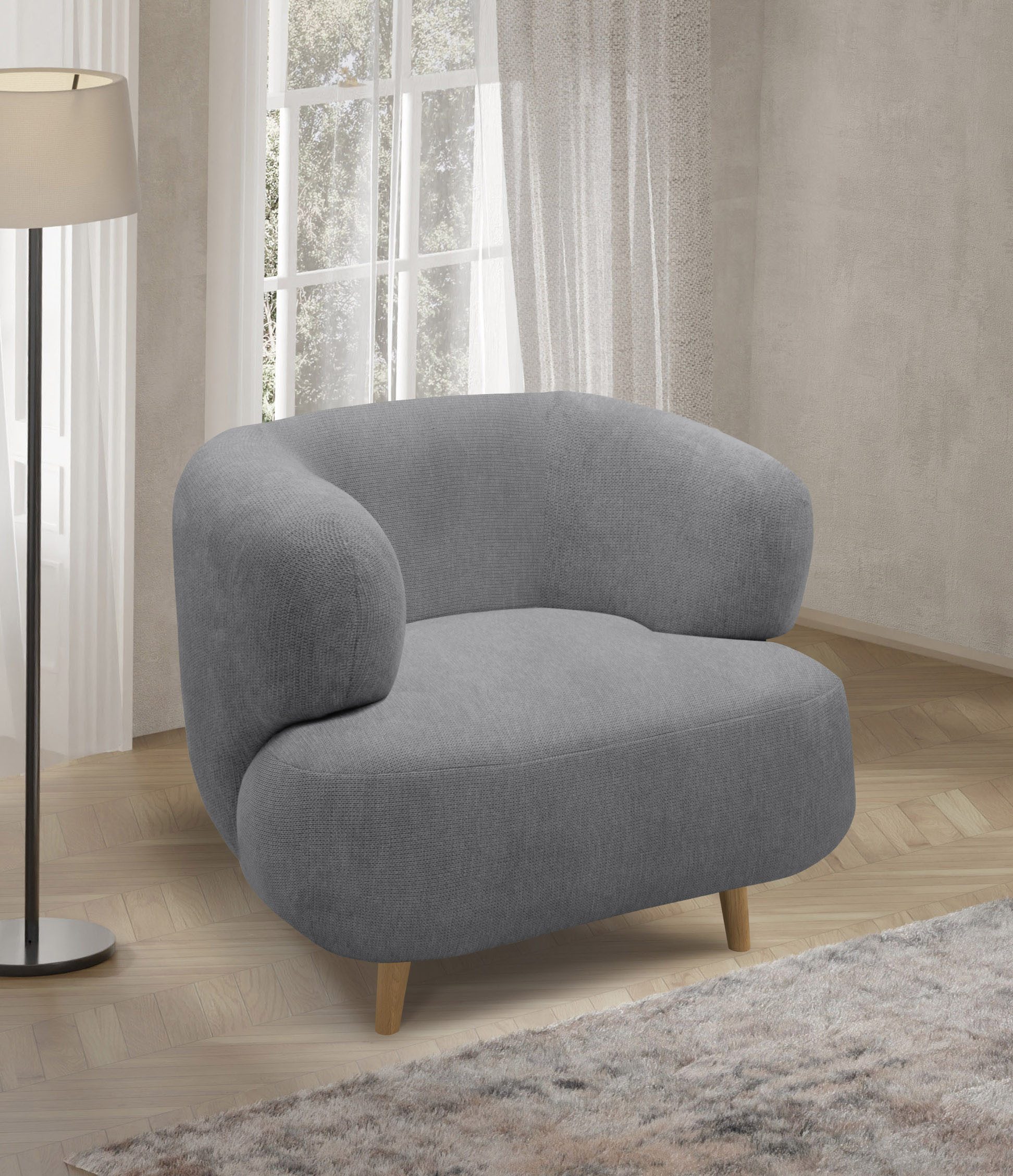 andas Fauteuil Tistam Mooi vormgegeven fauteuil, perfect stuk, organische vorm