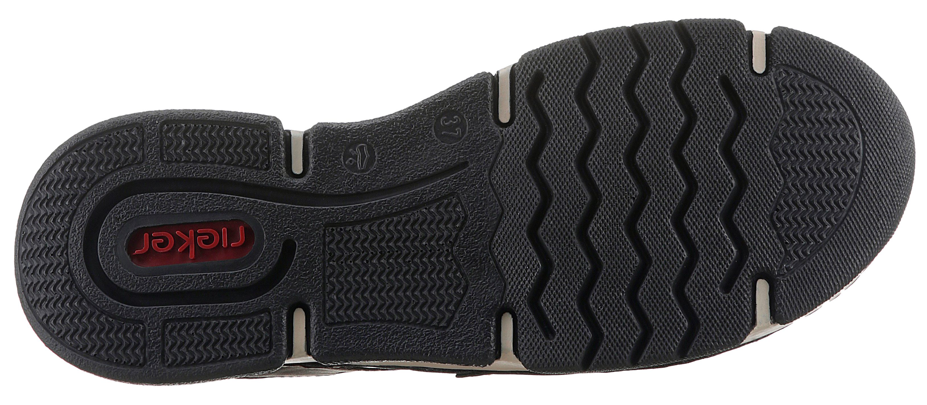 Rieker Slip-on sneakers , instapschoen, vrijetijdsschoen, lage schoen met snelle sluiting